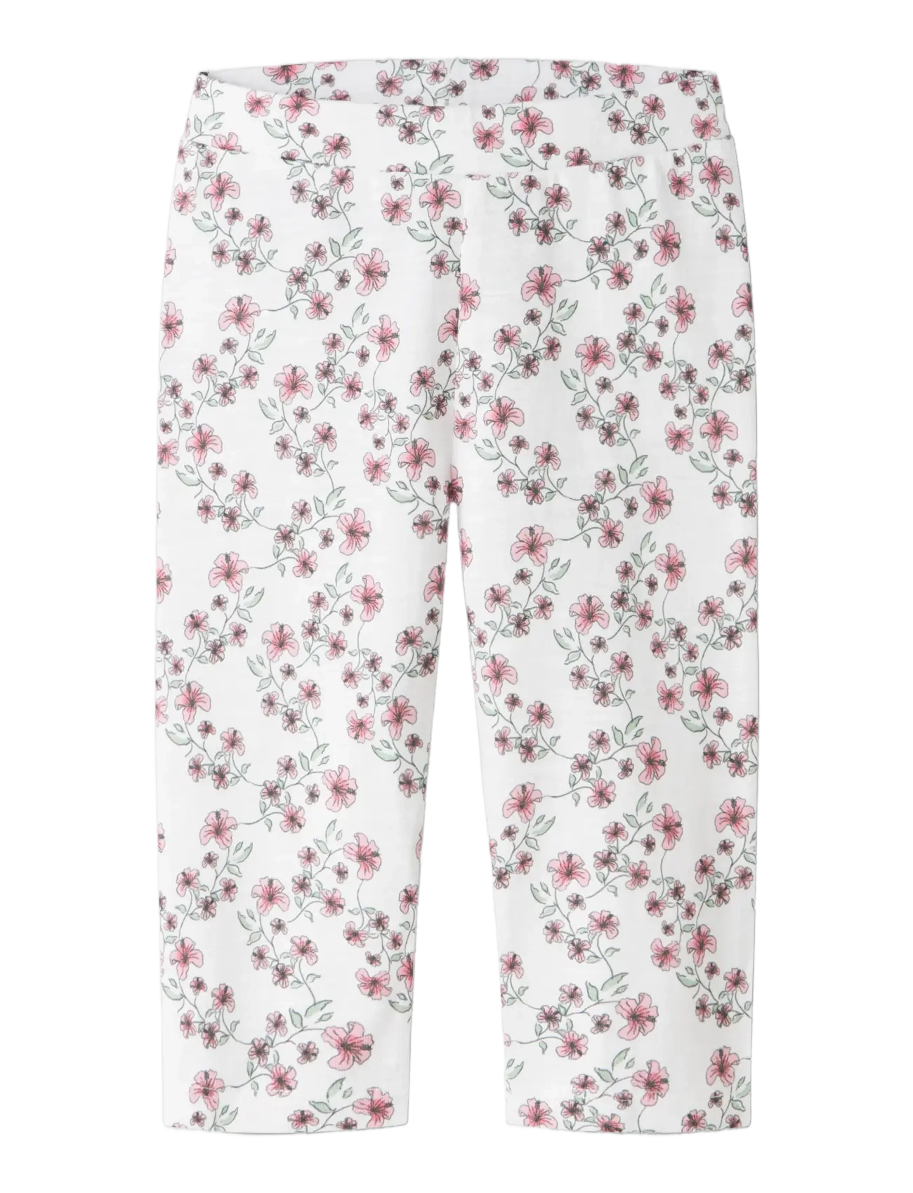 name it - NMFHAILEDO CAPRI LEGGING - retuusid - bright white - 2
