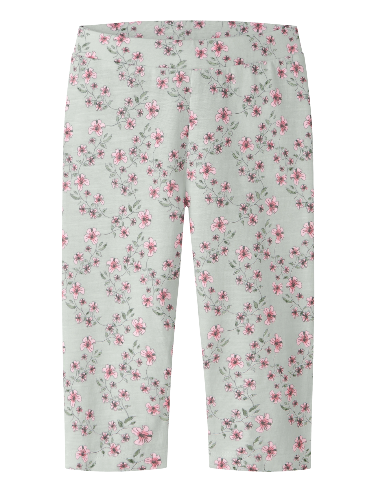 name it NMFHAILEDO CAPRI LEGGING - Püksid - PALE AQUA / green