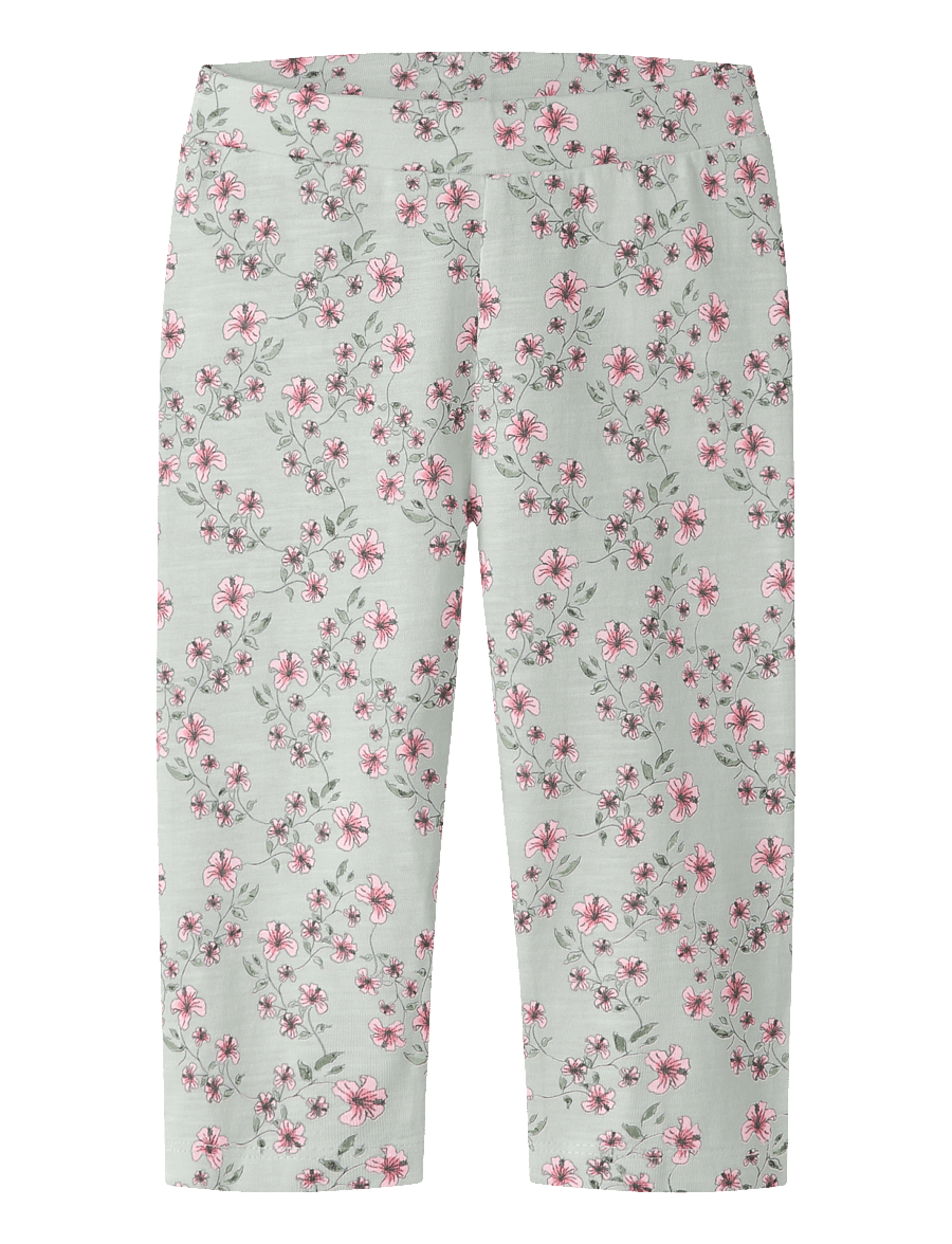 name it - NMFHAILEDO CAPRI LEGGING - retuusid - pale aqua - 0
