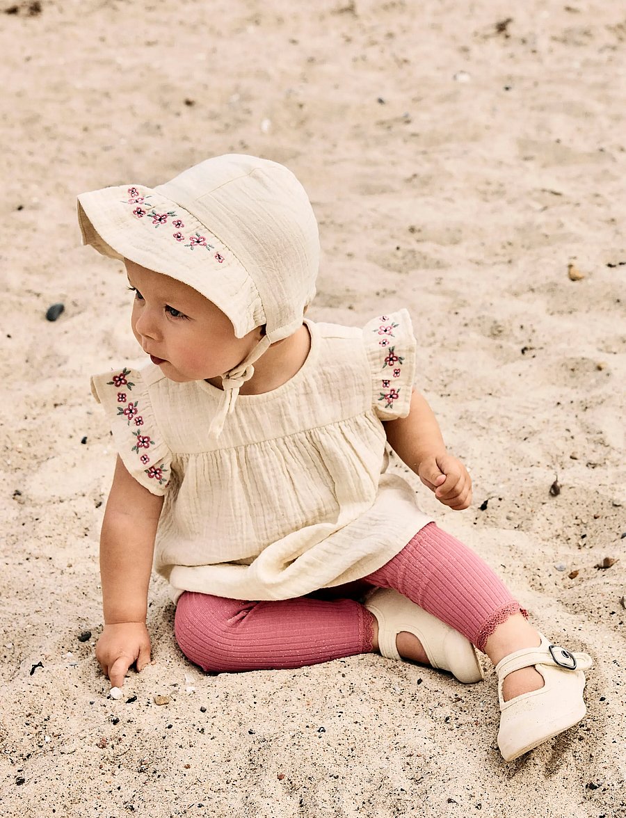 name it - NBFHIMMAS SS TUNIC - blusen & tuniken - almond milk - 1