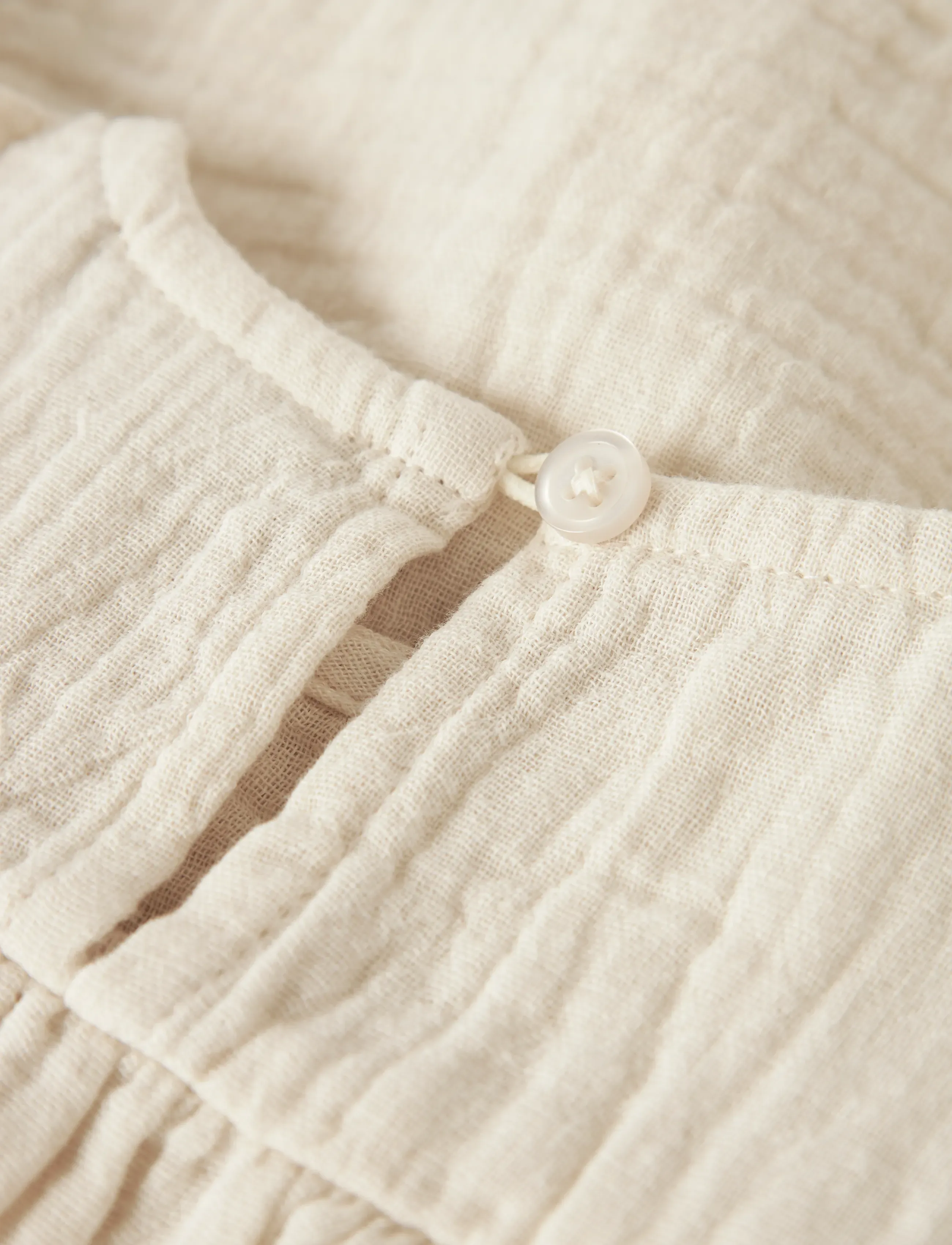 name it - NBFHIMMAS SS TUNIC - blouses & tunics - almond milk - 2