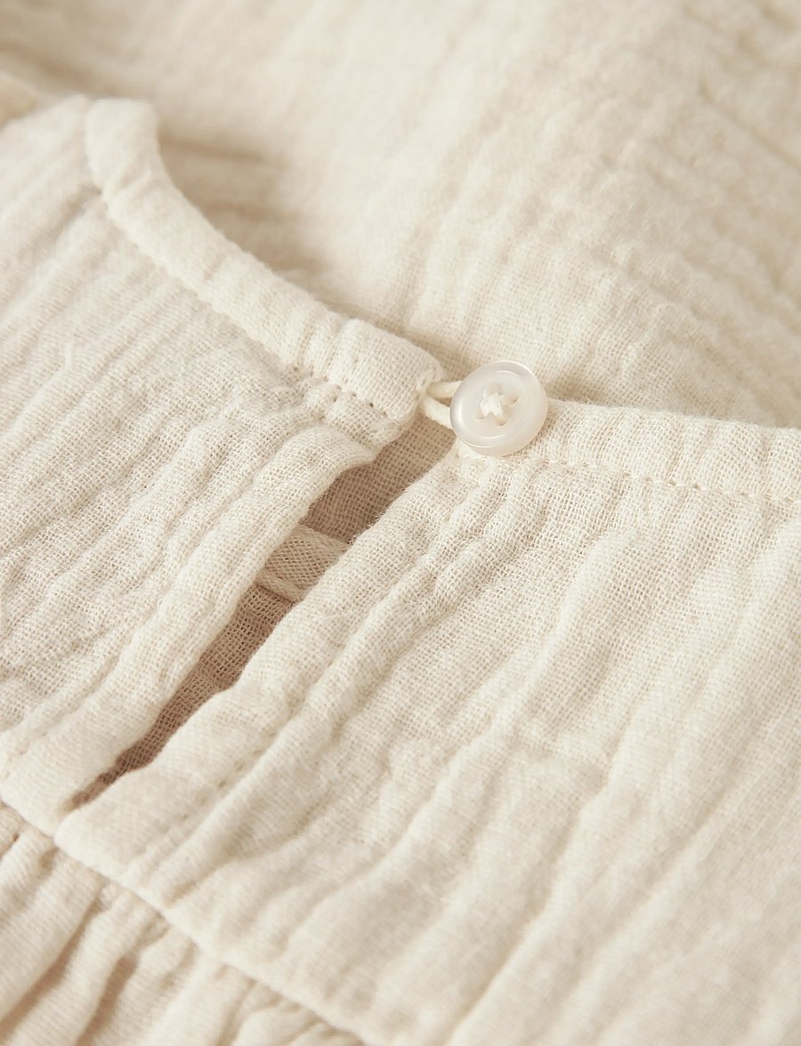 name it - NBFHIMMAS SS TUNIC - blusen & tuniken - almond milk - 2