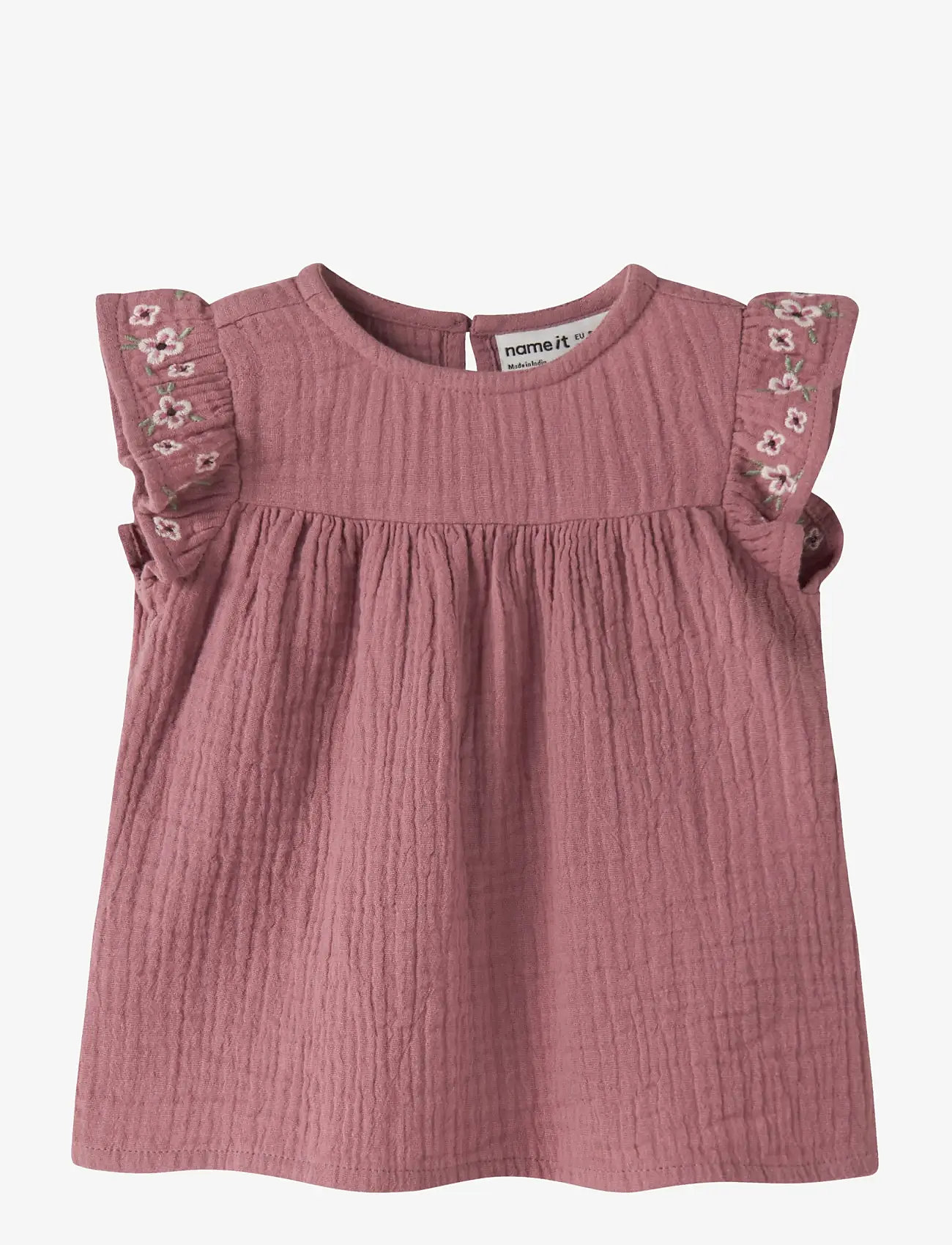 name it - NBFHIMMAS SS TUNIC - bluser & tunikaer - mesa rose - 0