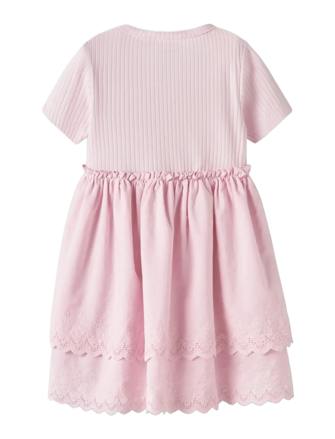 name it - NMFHAVELLE SS DRESS - vauvojen lyhythihaiset mekot - cradle pink - 1