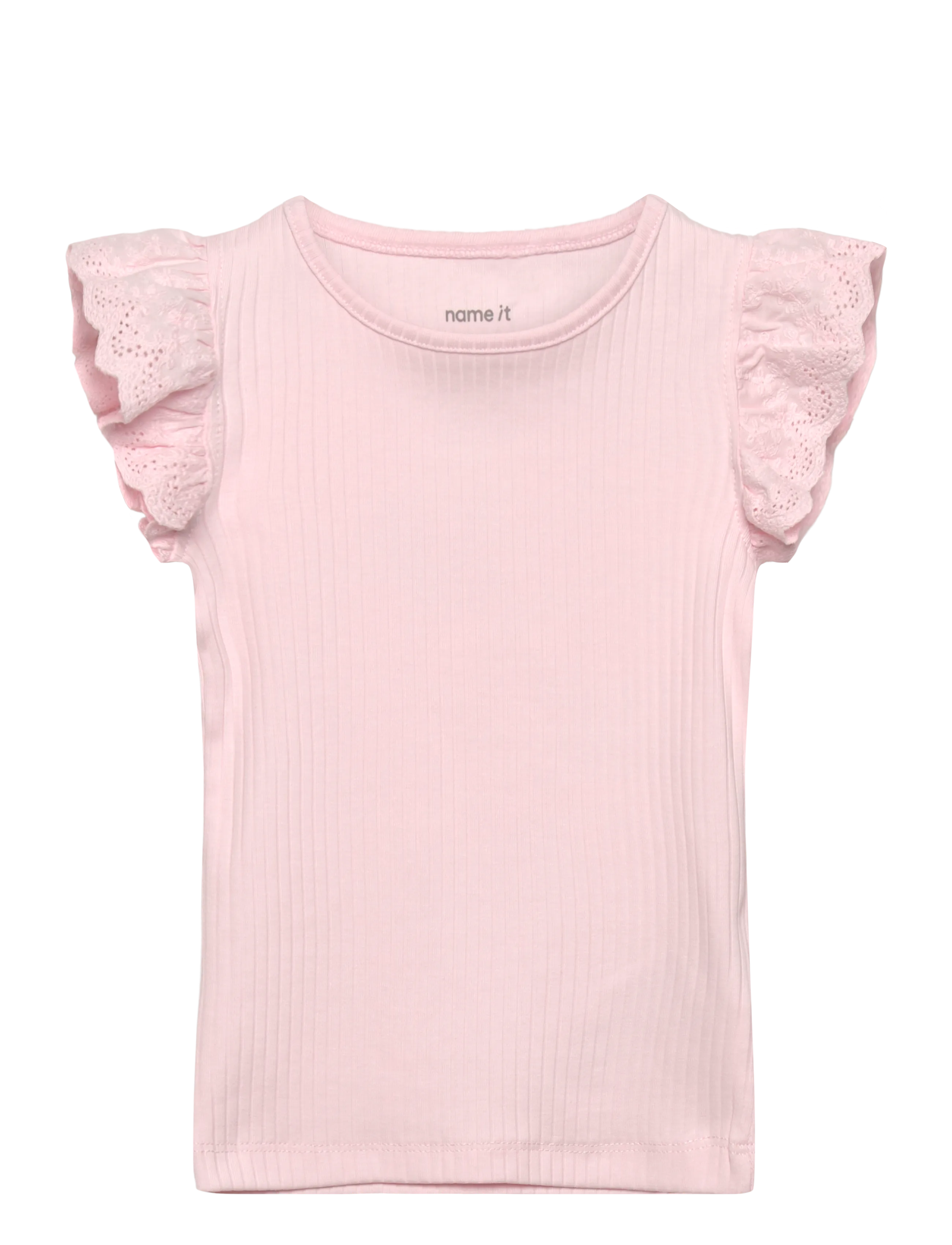 name it NMFHAVELLE CAP SL TOP - Overdele - CRADLE PINK / pink/rose