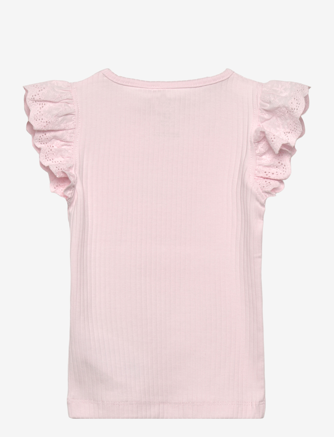 name it - NMFHAVELLE CAP SL TOP - kurzärmelige - cradle pink - 1