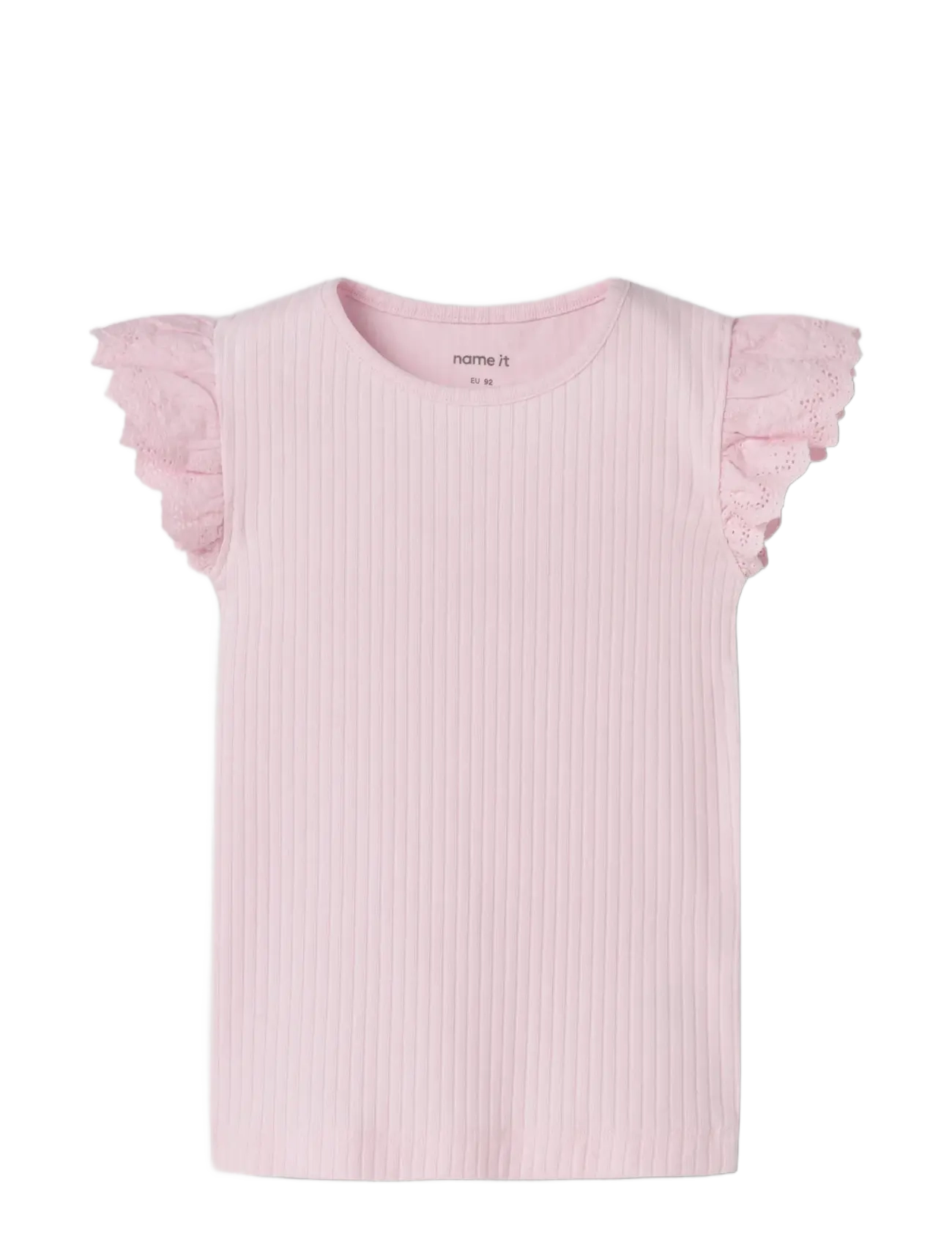 name it - NMFHAVELLE CAP SL TOP - short-sleeved t-shirts - cradle pink - 2