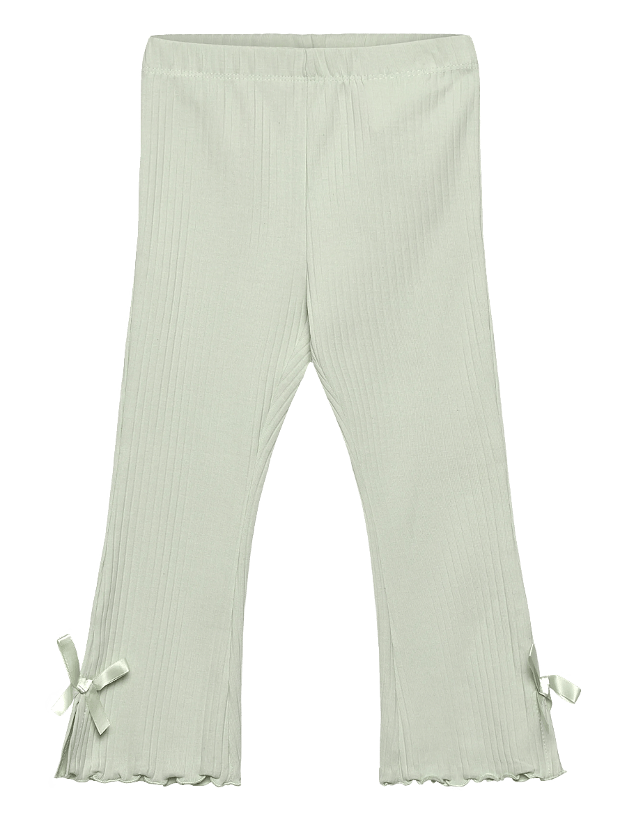 name it - NMFHAVELLE FLARED LEGGING - leggings - pale aqua - 0
