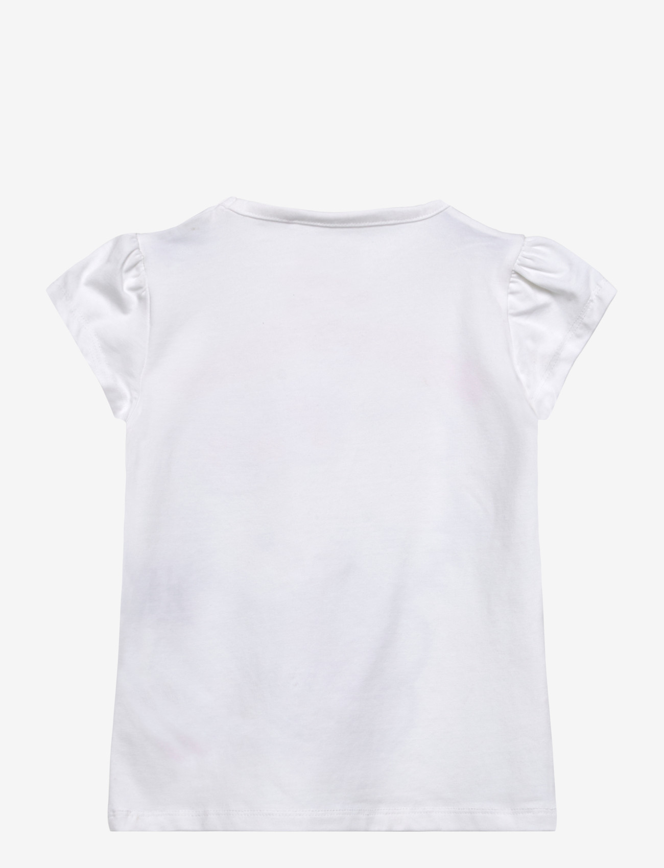 name it - NMFASDA HELLOK SS TOP SKY - kortärmade t-shirts - bright white - 1