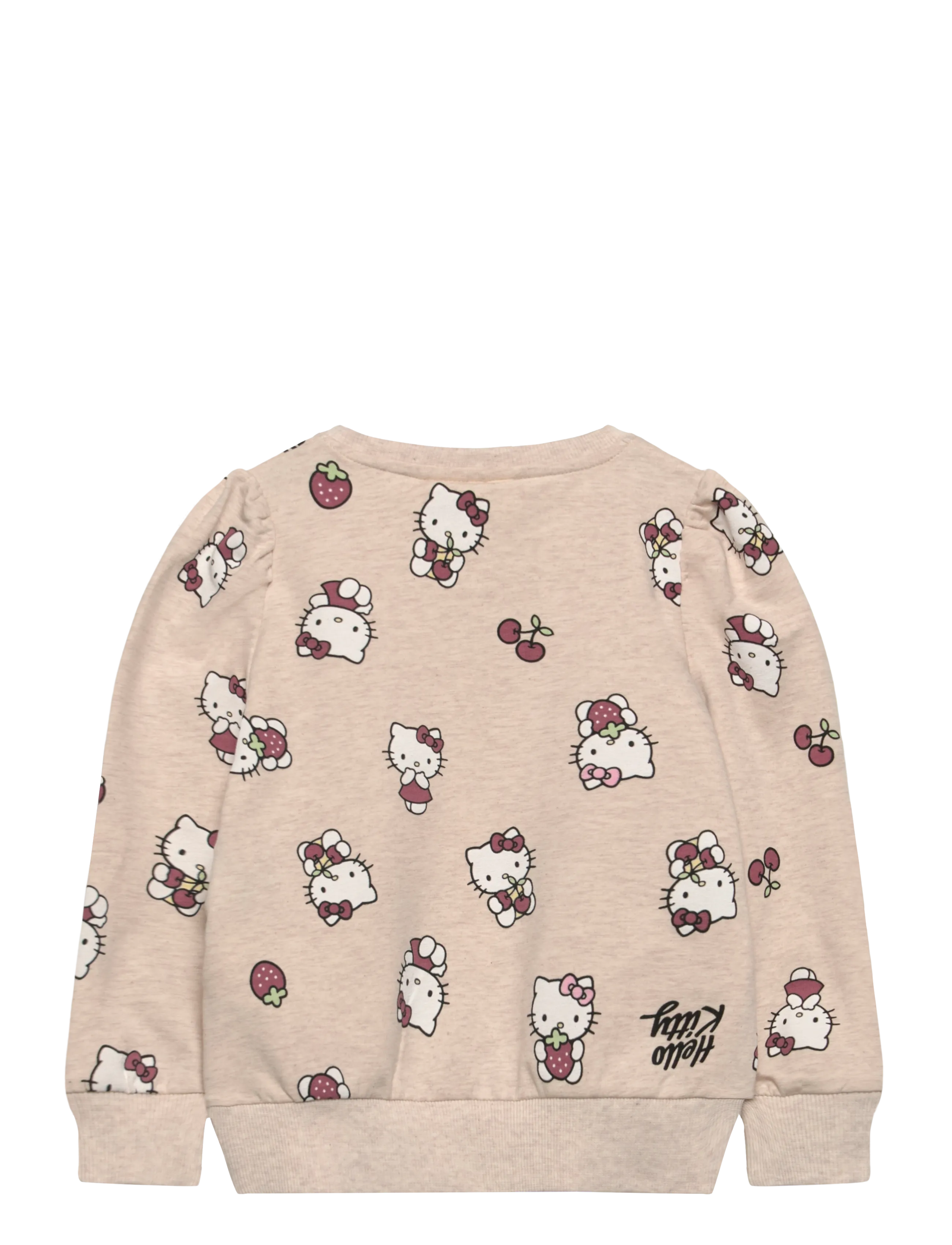 name it - NMFASA HELLOK SWEAT UNB SKY - sweatshirts - peyote melange - 1
