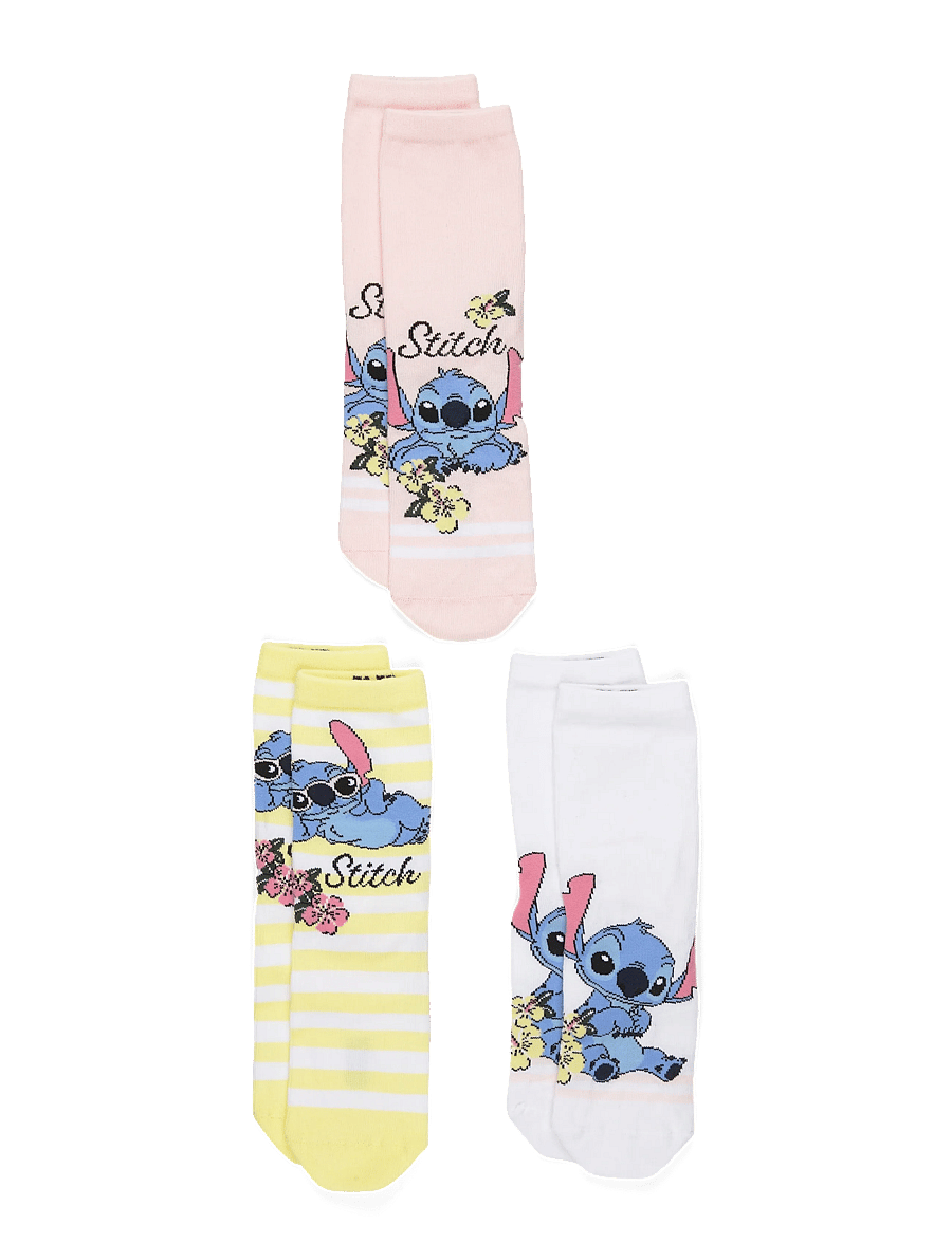 name it - NMFANDI STITCH 3P SOCK WDI - sokid - cradle pink - 0