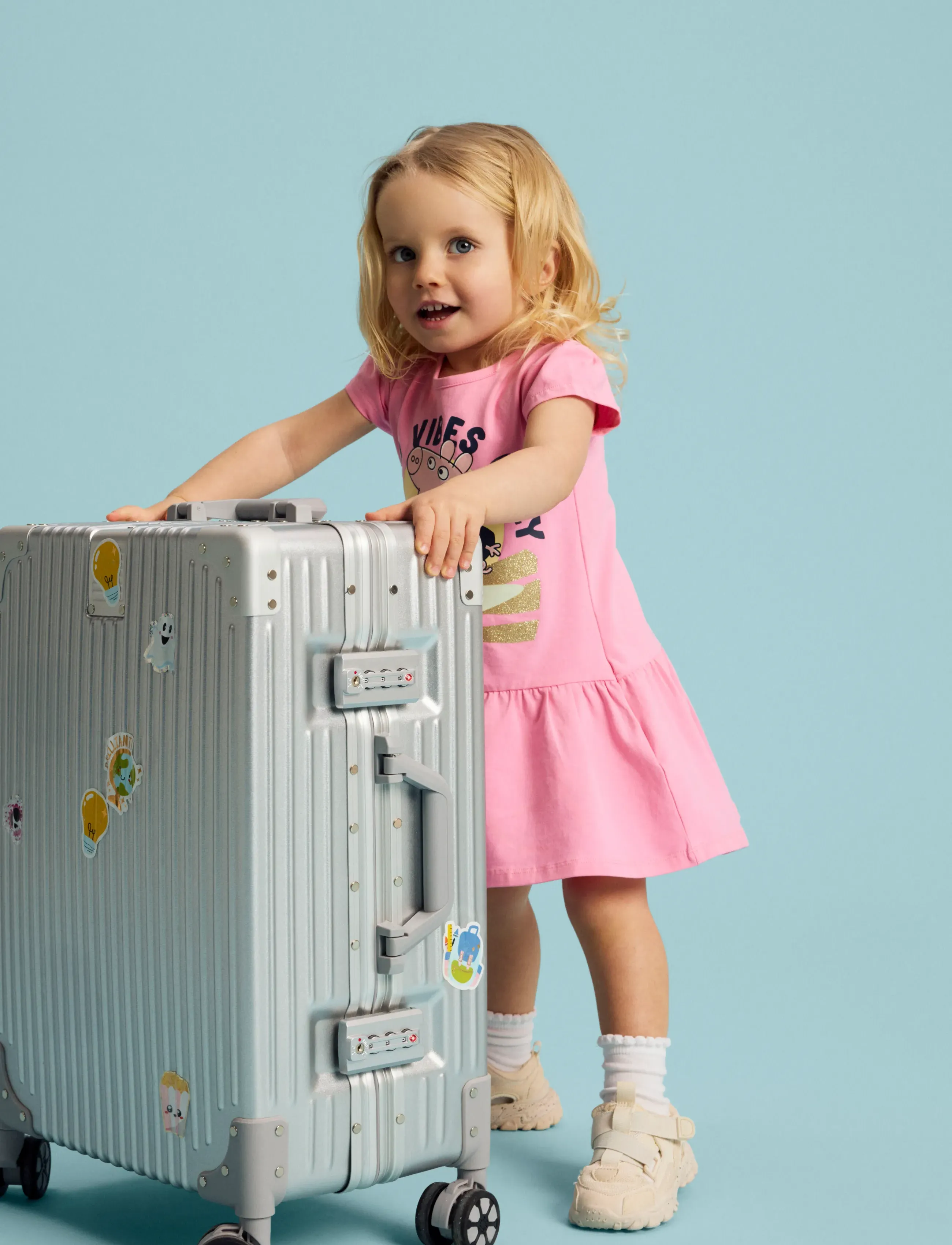 name it - NMFARINA PEPPA SS DRESS CPLG - kurzärmelige freizeitkleider - pink drink - 2