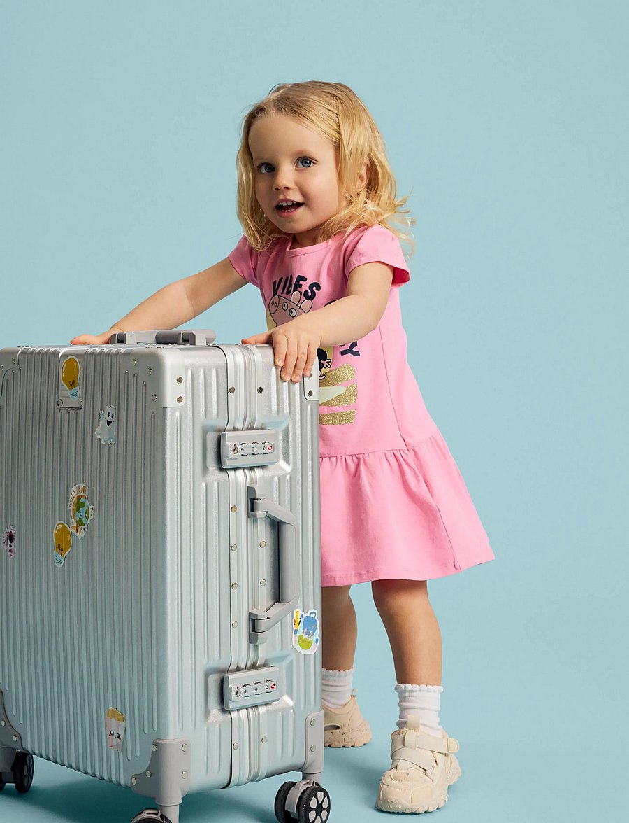name it - NMFARINA PEPPA SS DRESS CPLG - kurzärmelige freizeitkleider - pink drink - 2