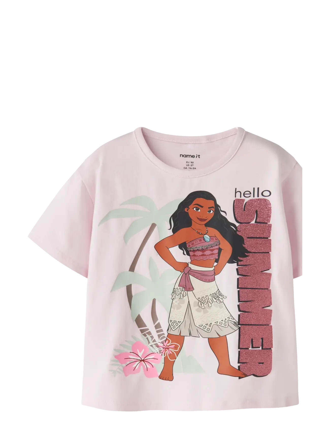 name it NMFMIDI MOANA SS NREG TOP BOX WDI - Clothing - CRADLE PINK / pink/rose
