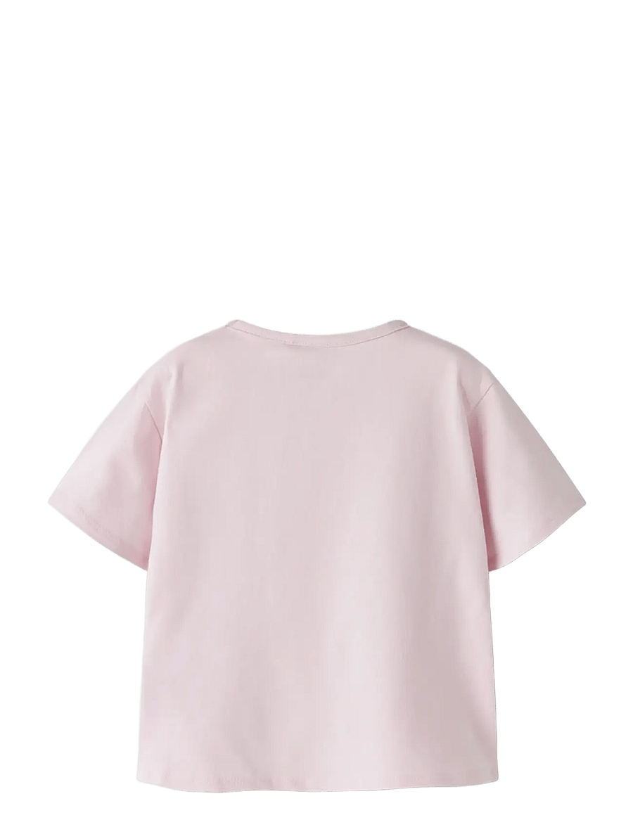 name it - NMFMIDI MOANA SS NREG TOP BOX WDI - kortärmade t-shirts - cradle pink - 1