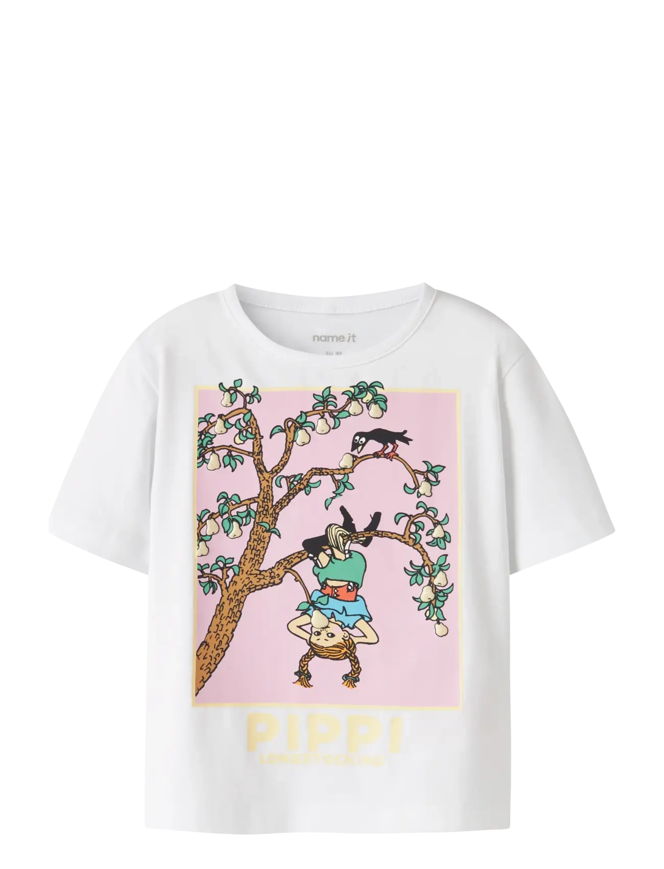 name it NMFMURI PIPPI SS NREG TOP BOX SKY - Osta suuruse järgi - BRIGHT WHITE / white