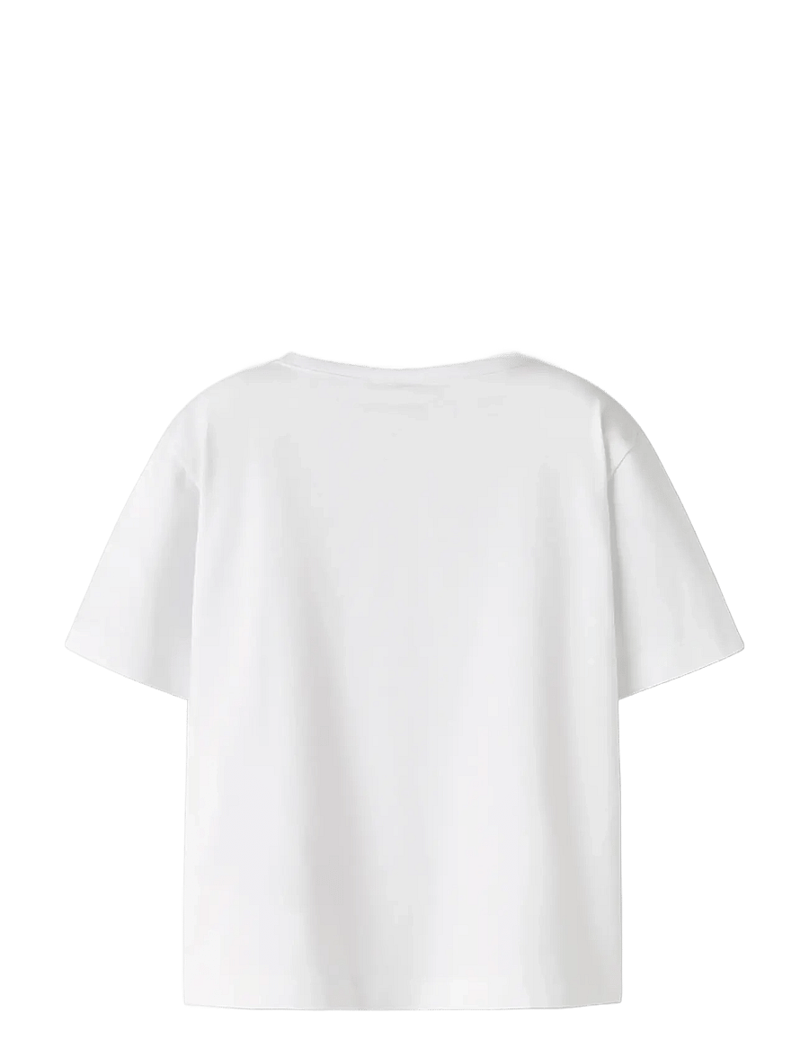 name it - NMFMURI PIPPI SS NREG TOP BOX SKY - bright white - 1