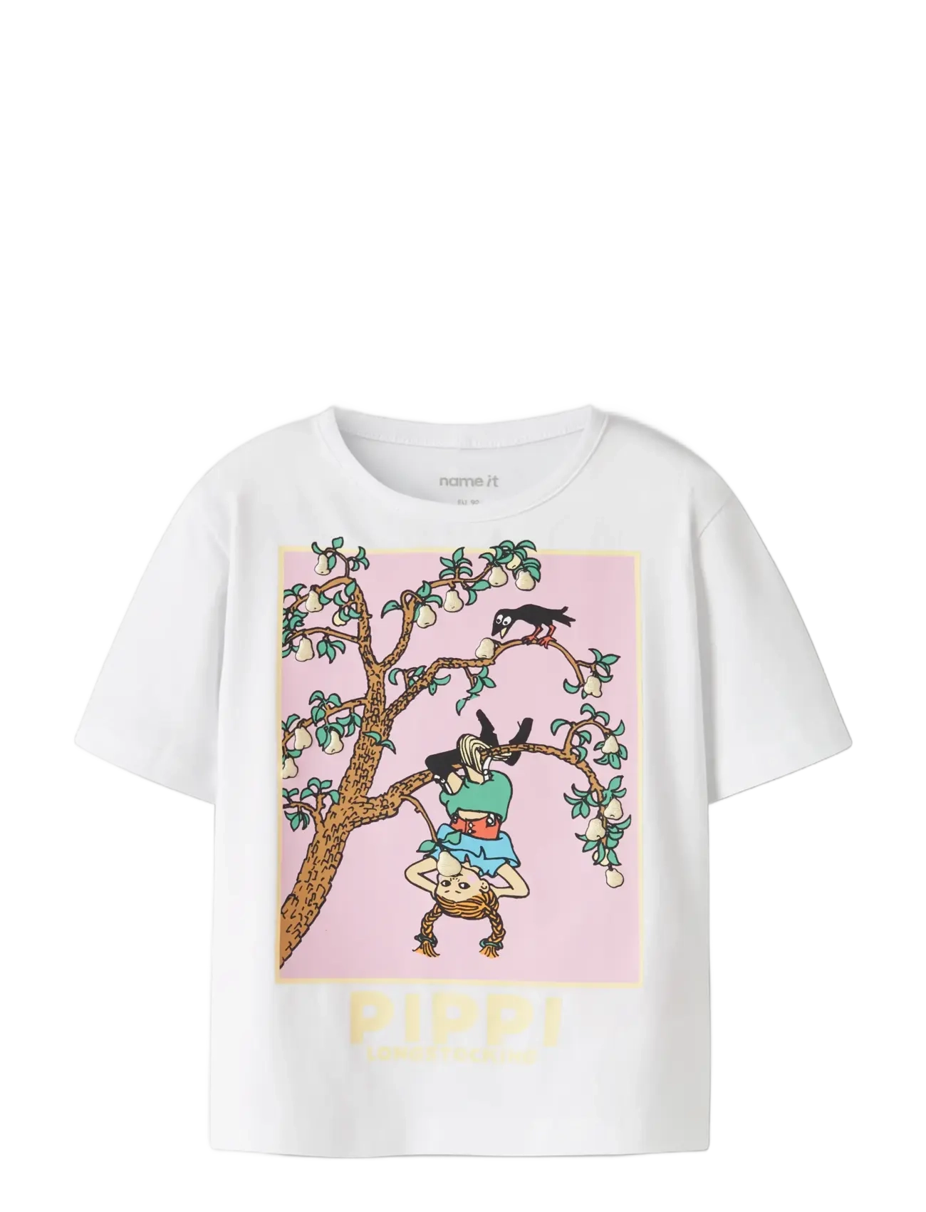 name it - NMFMURI PIPPI SS NREG TOP BOX SKY - bright white - 2