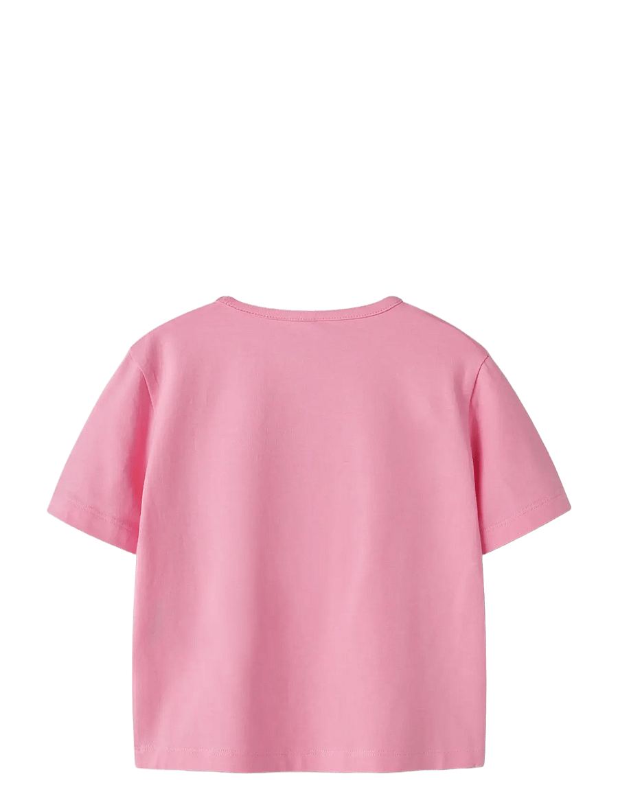 name it - NMFMURI PIPPI SS NREG TOP BOX SKY - pink drink - 1