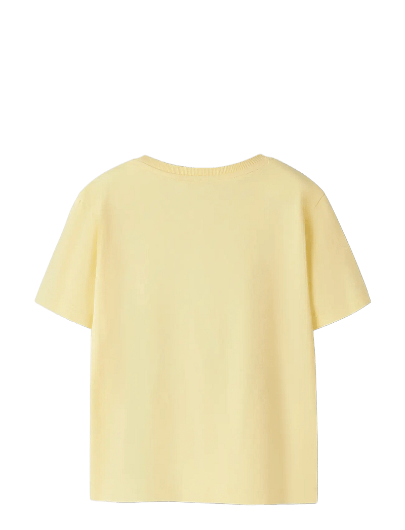 name it - NMMHOLLI SS NREG TOP BOX - lühikeste varrukatega t-särgid - double cream - 1