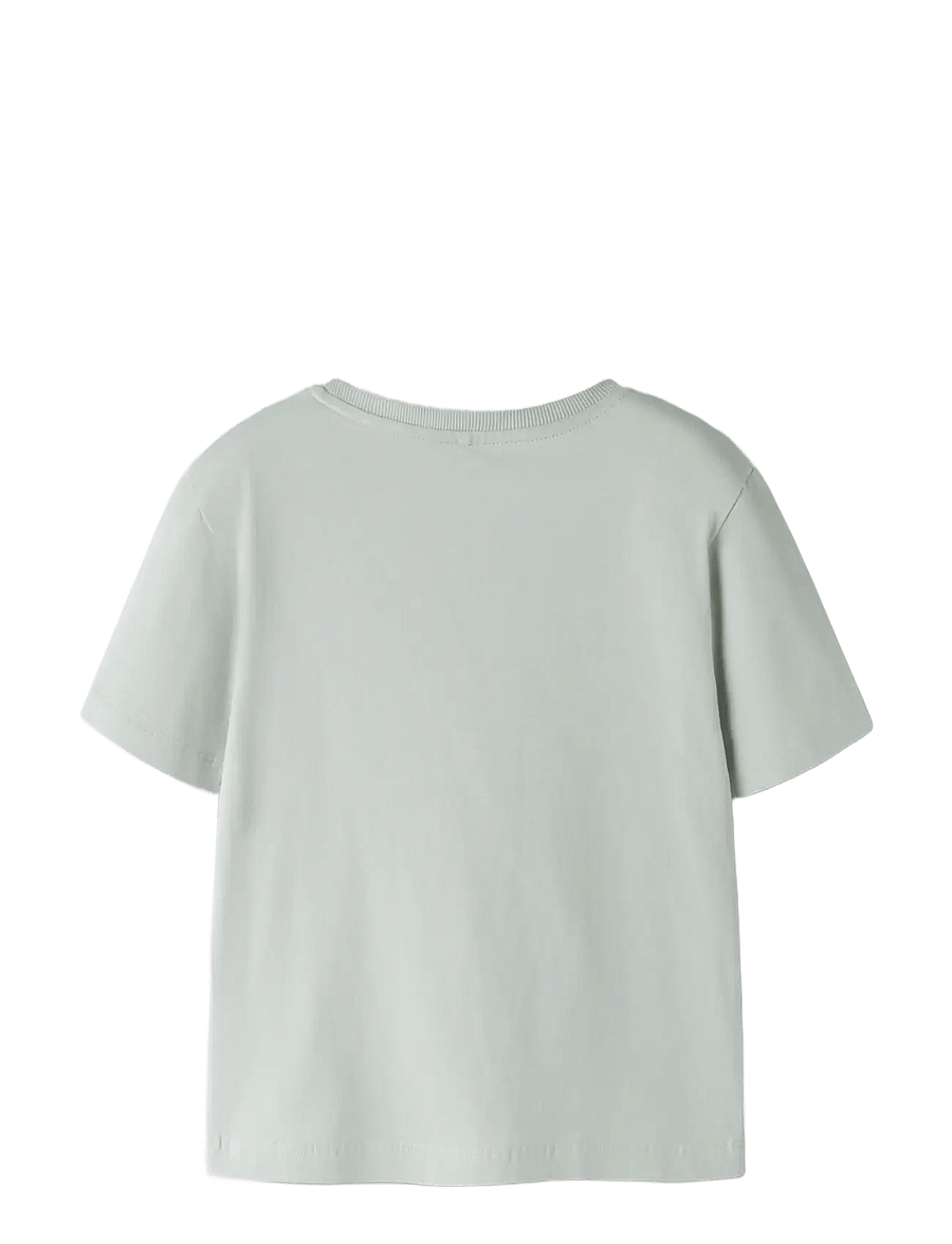 name it - NMMHOLLI SS NREG TOP BOX - kortärmade t-shirts - pale aqua - 1