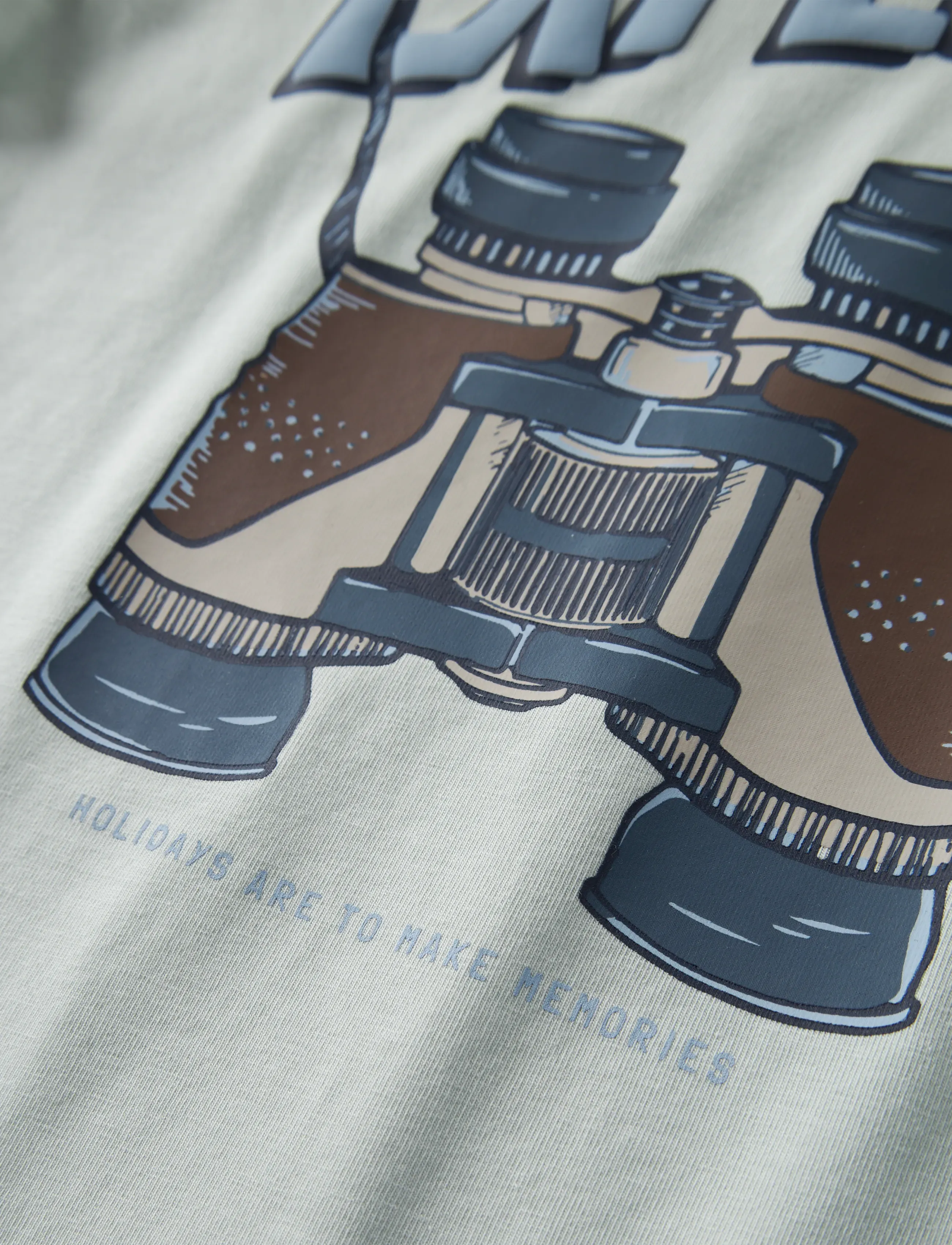 name it - NMMHOLLI SS NREG TOP BOX - short-sleeved t-shirts - pale aqua - 4