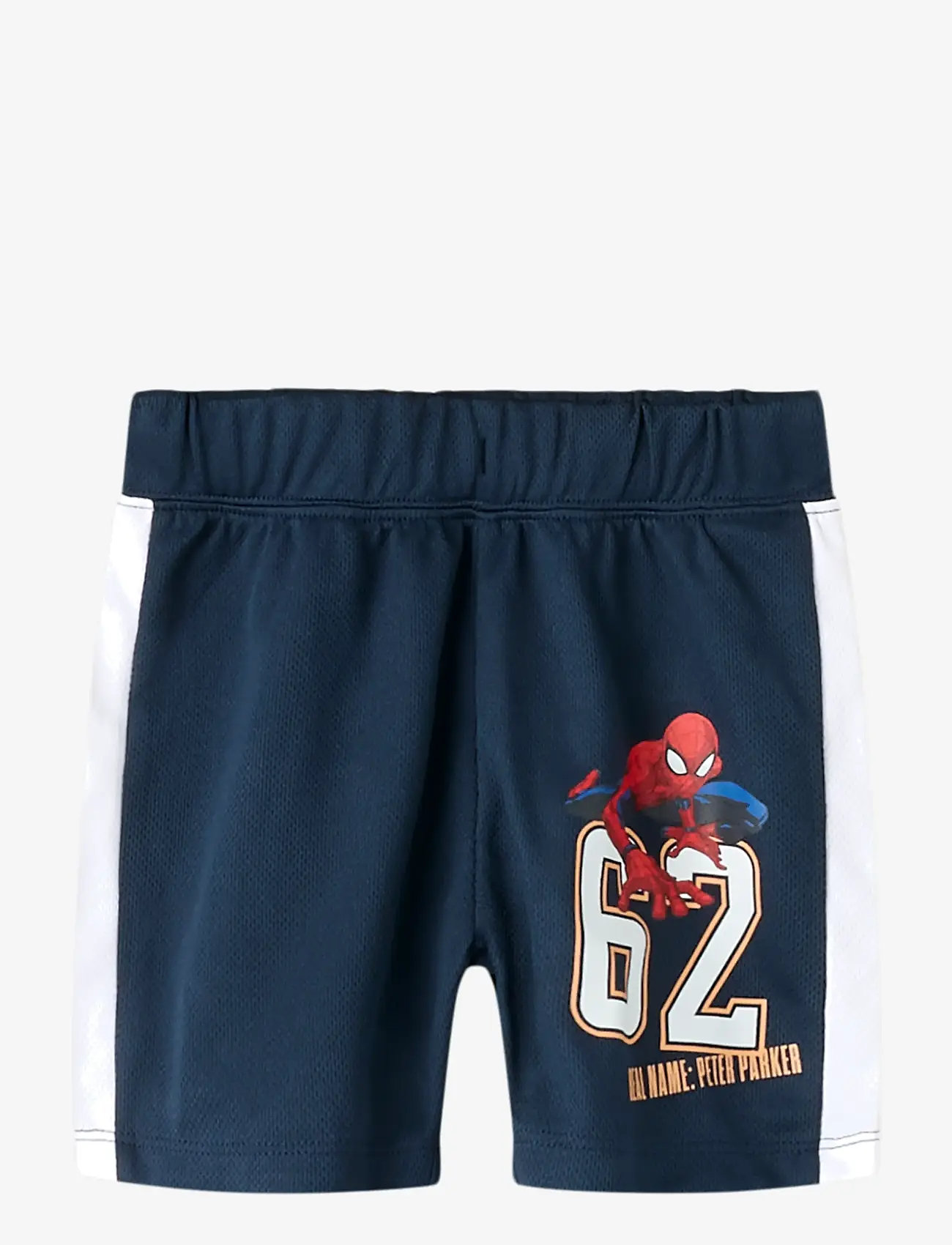 name it - NMMANRI SPIDER NREG LONG POLY SHORTS MAR - sportsshorts - navy blazer - 0