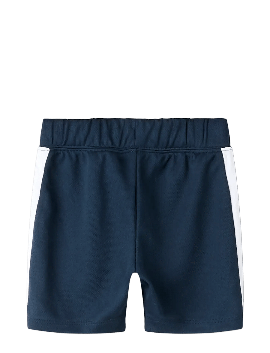 name it - NMMANRI SPIDER NREG LONG POLY SHORTS MAR - sport-shorts - navy blazer - 1