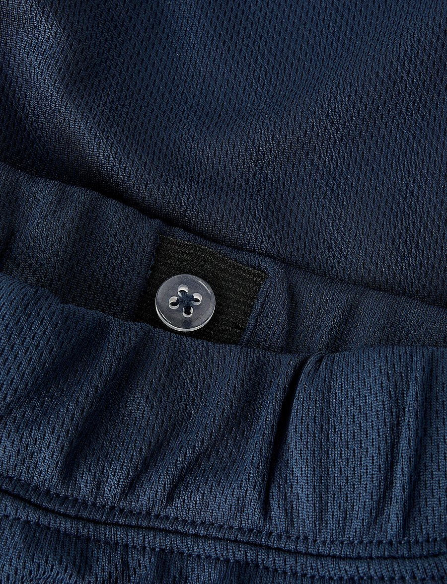 name it - NMMANRI SPIDER NREG LONG POLY SHORTS MAR - sport-shorts - navy blazer - 2