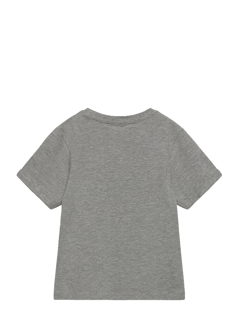 name it - NMMALIK TONKA SS NREG TOP CPLG - kortærmede t-shirts - grey melange - 1