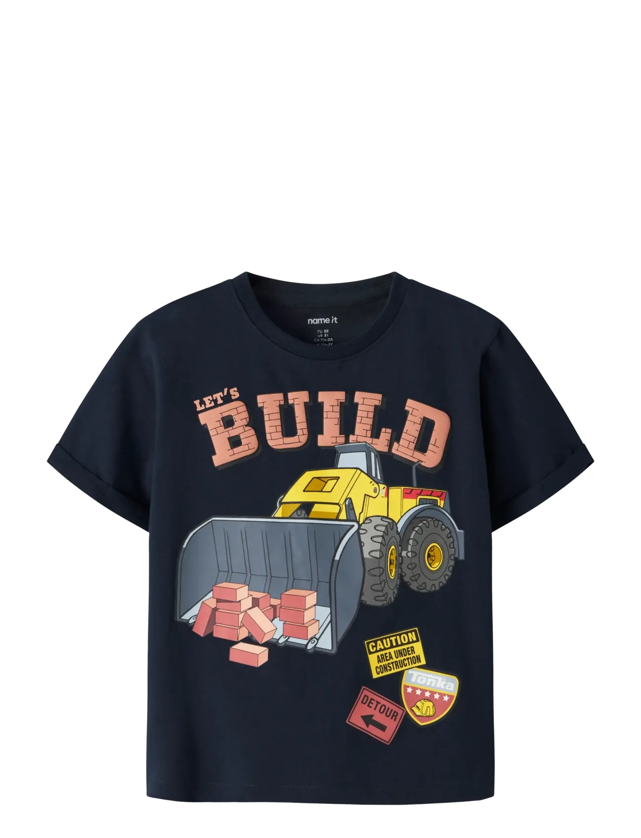 name it NMMALIK TONKA SS NREG TOP CPLG - Kläder - NAVY BLAZER / navy
