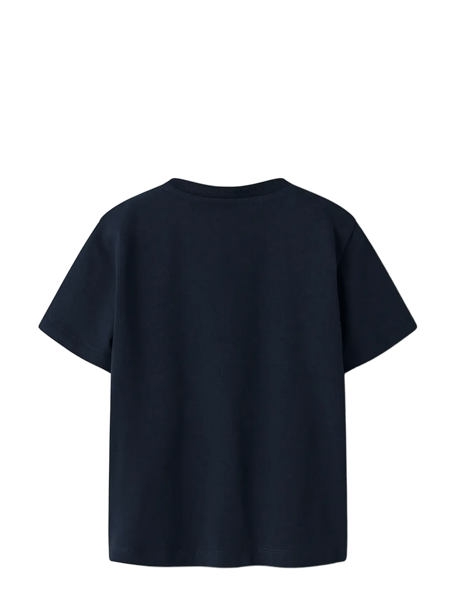 name it - NMMMORE HOTWHEELS SS NREG TOP BOX SKY - kortärmade t-shirts - navy blazer - 1