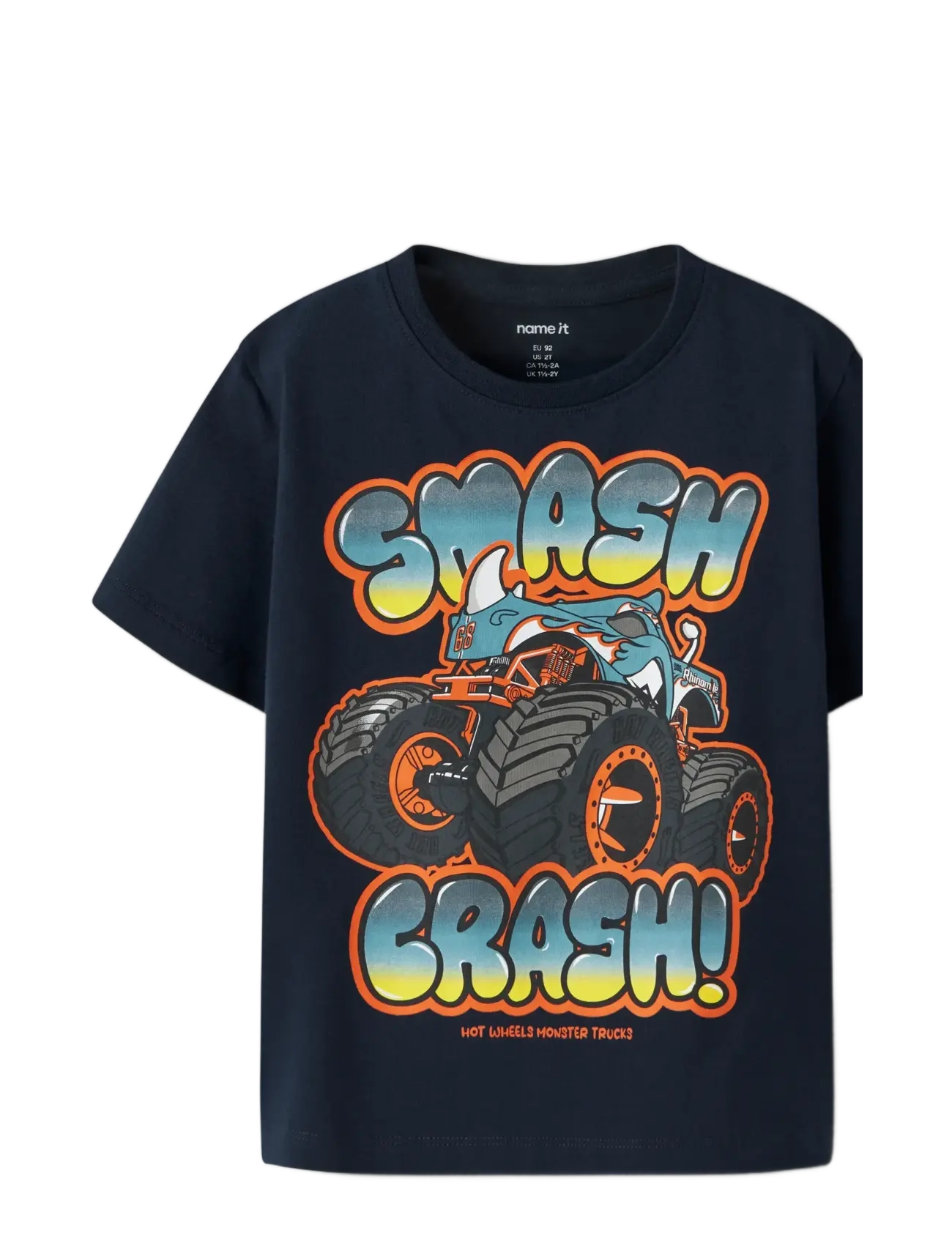 name it - NMMMORE HOTWHEELS SS NREG TOP BOX SKY - short-sleeved t-shirts - navy blazer - 2