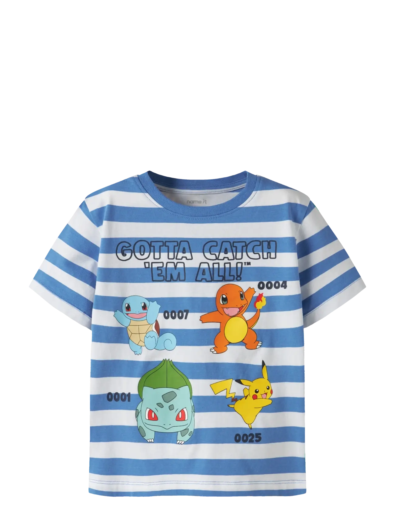 name it Nmmmalone Pokemon Ss Nreg Top Sky, Børn, Pokémon Kortærmet T-shirt, Blå, Str: 116