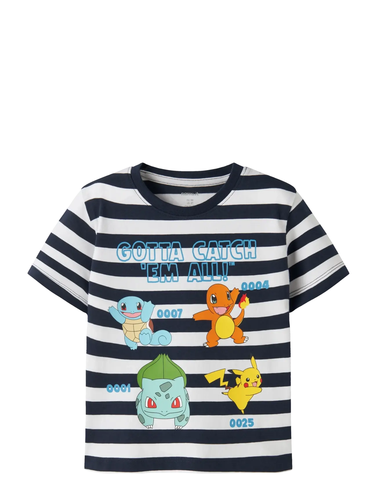name it Nmmmalone Pokemon Ss Nreg Top Sky, Børn, Pokémon Kortærmet T-shirt, Navy, Str: 98