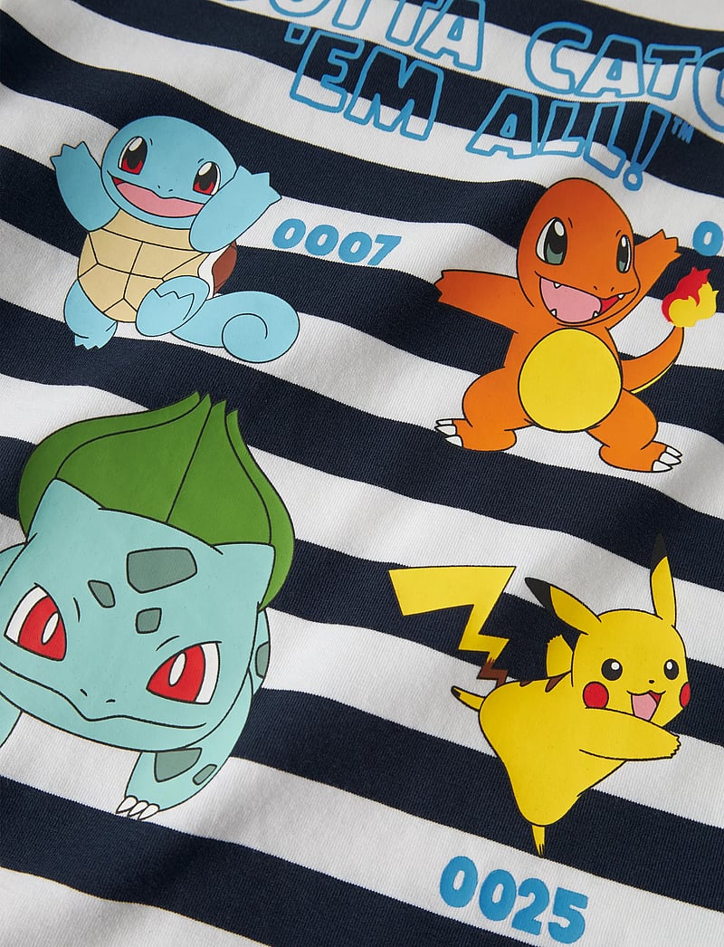 name it - NMMMALONE POKEMON SS NREG TOP SKY - lühikeste varrukatega t-särgid - navy blazer - 2