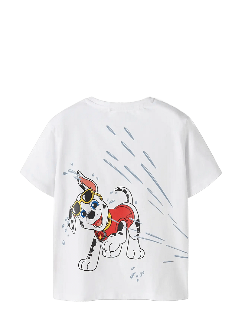 name it - NMMMACAS PAW SS NREG TOP CPLG - kurzärmelige - bright white - 1