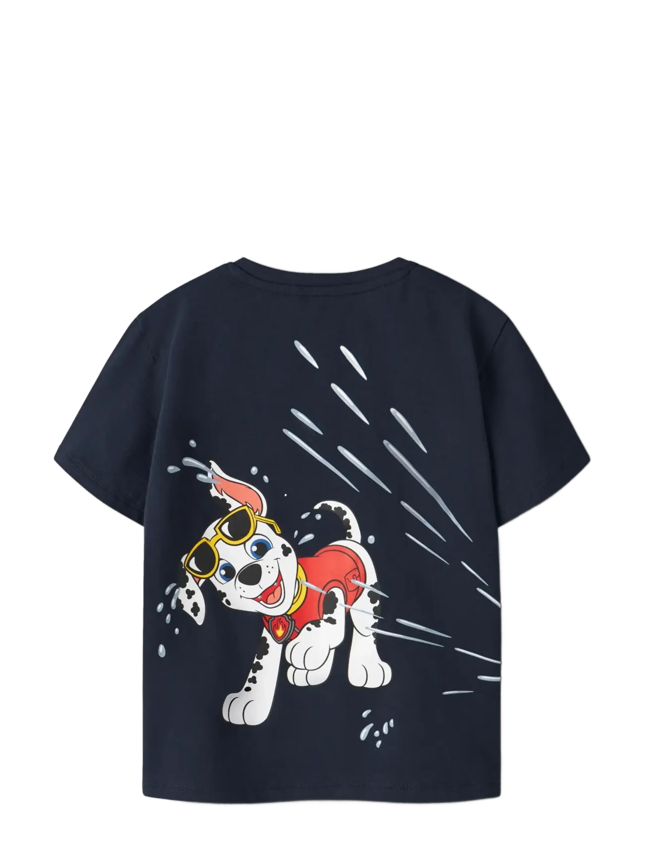 name it - NMMMACAS PAW SS NREG TOP CPLG - short-sleeved t-shirts - navy blazer - 1