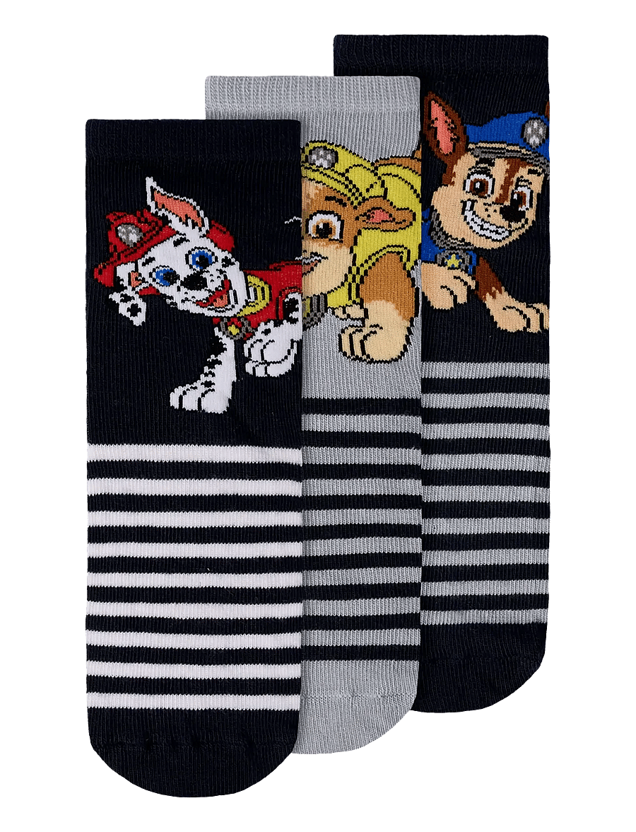 name it - NMMMALBI PAW 3P SOCK CPLG - strømper - navy blazer - 0