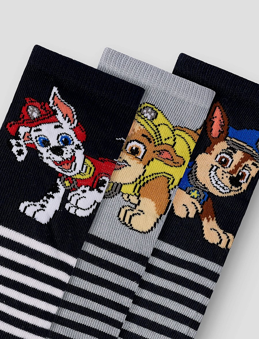 name it - NMMMALBI PAW 3P SOCK CPLG - strømper - navy blazer - 3