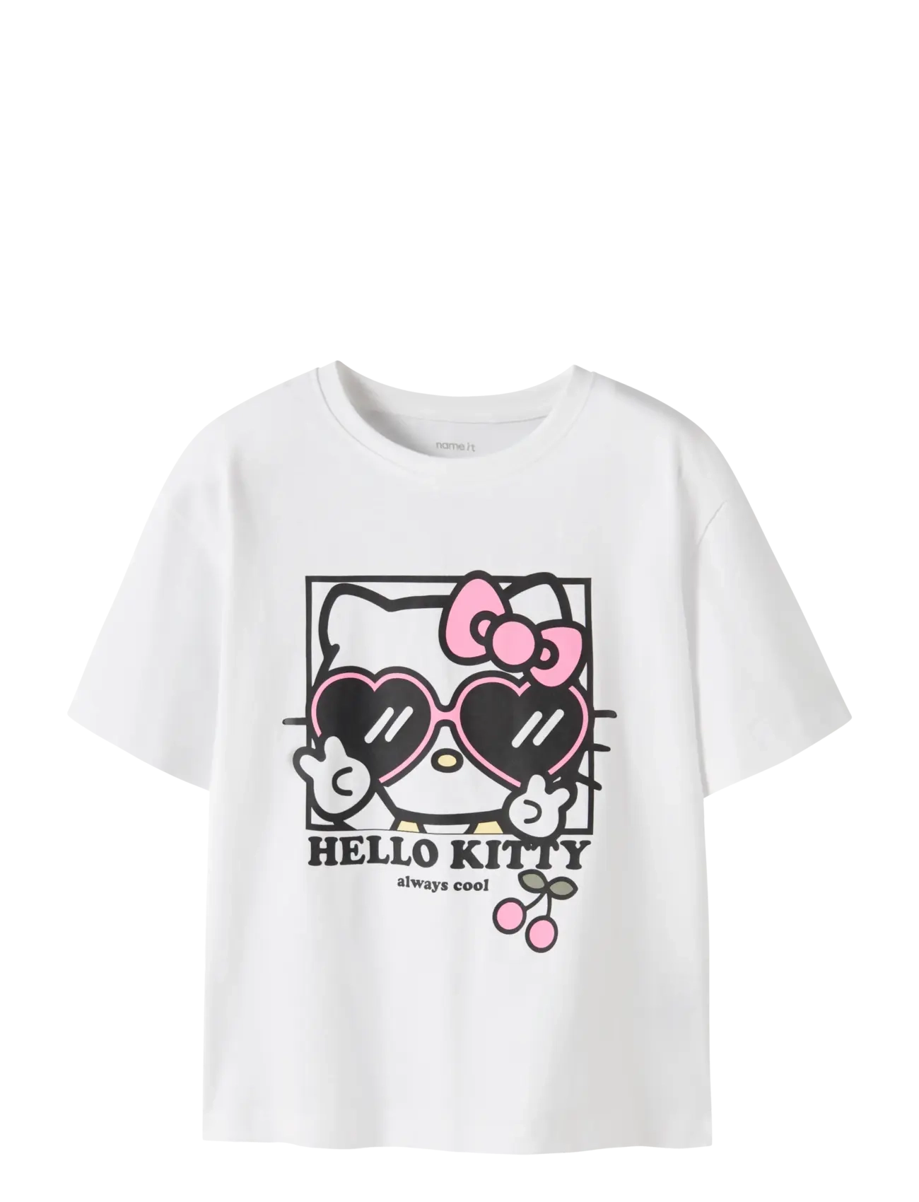 name it NKFAFIRA HELLOK SS NREG TOP SKY - Overdele - BRIGHT WHITE / white