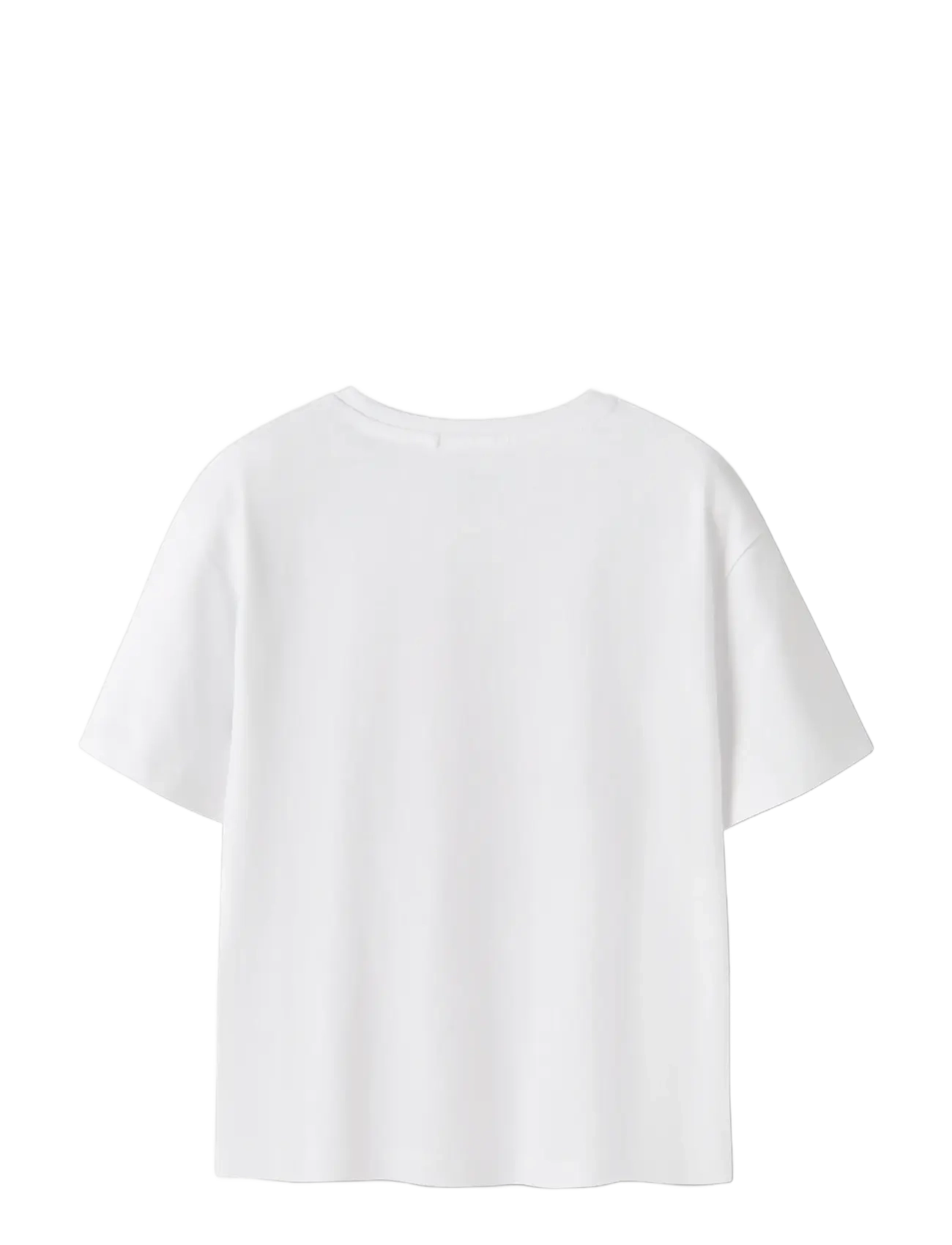 name it - NKFAFIRA HELLOK SS NREG TOP SKY - kurzärmelige - bright white - 1