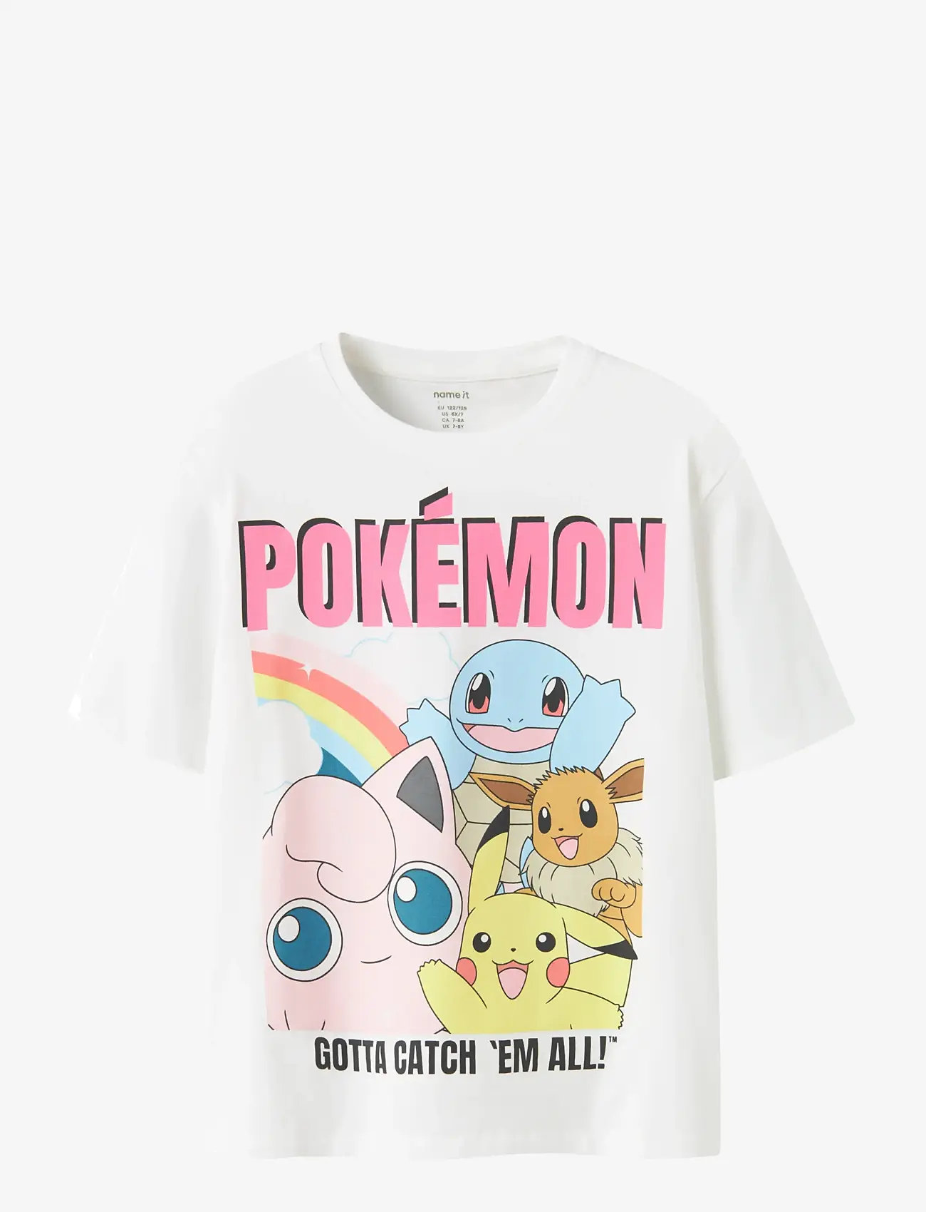 name it - NKFMYSA POKEMON SS NREG TOP BOX SKY - lühikeste varrukatega t-särgid - bright white - 0