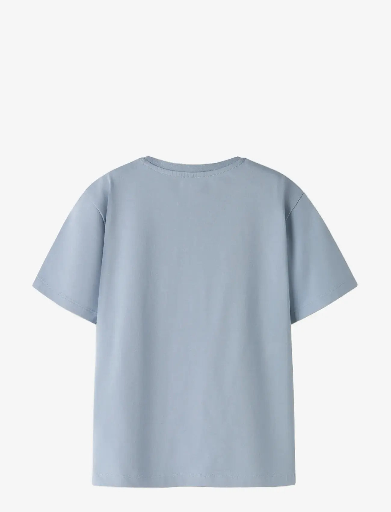 name it - NKMASEKEL FIFAE SS NREG TOP BOX VDE - kurzärmelige - blue fog - 1