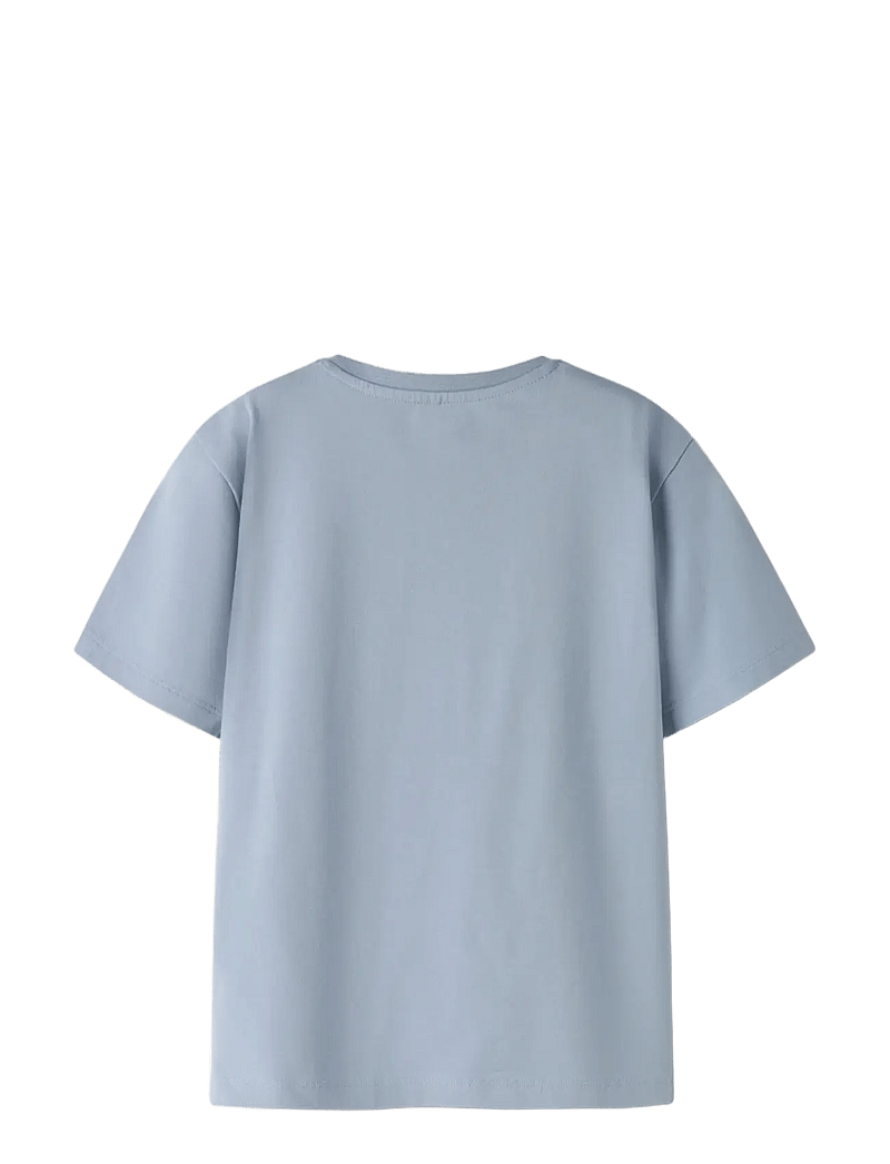 name it - NKMASEKEL FIFAE SS NREG TOP BOX VDE - kurzärmelige - blue fog - 1
