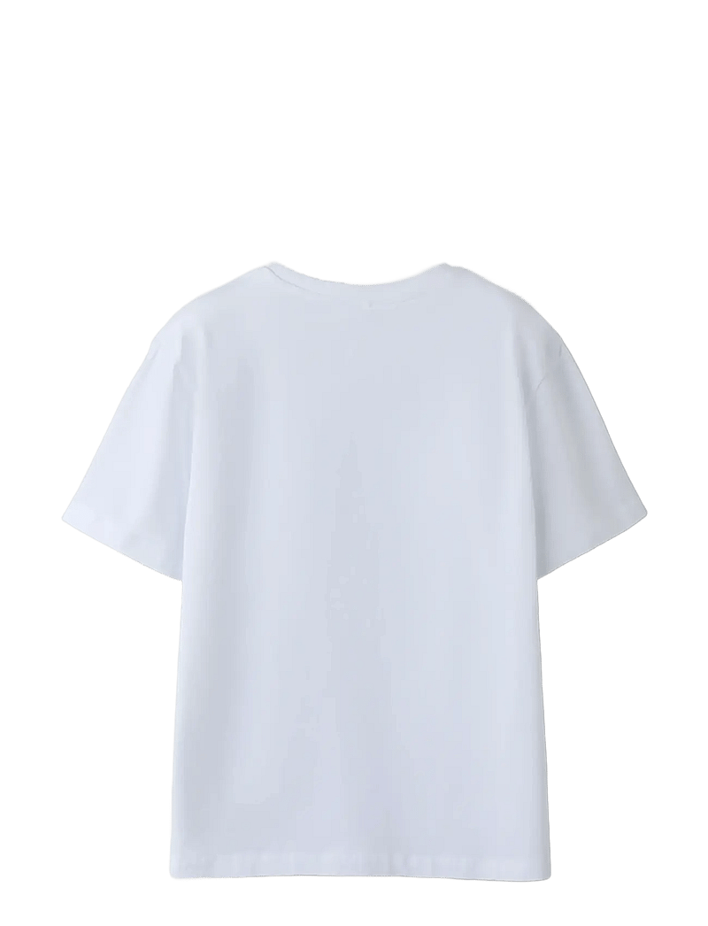 name it - NKMASEKEL FIFAE SS NREG TOP BOX VDE - kurzärmelige - bright white - 1