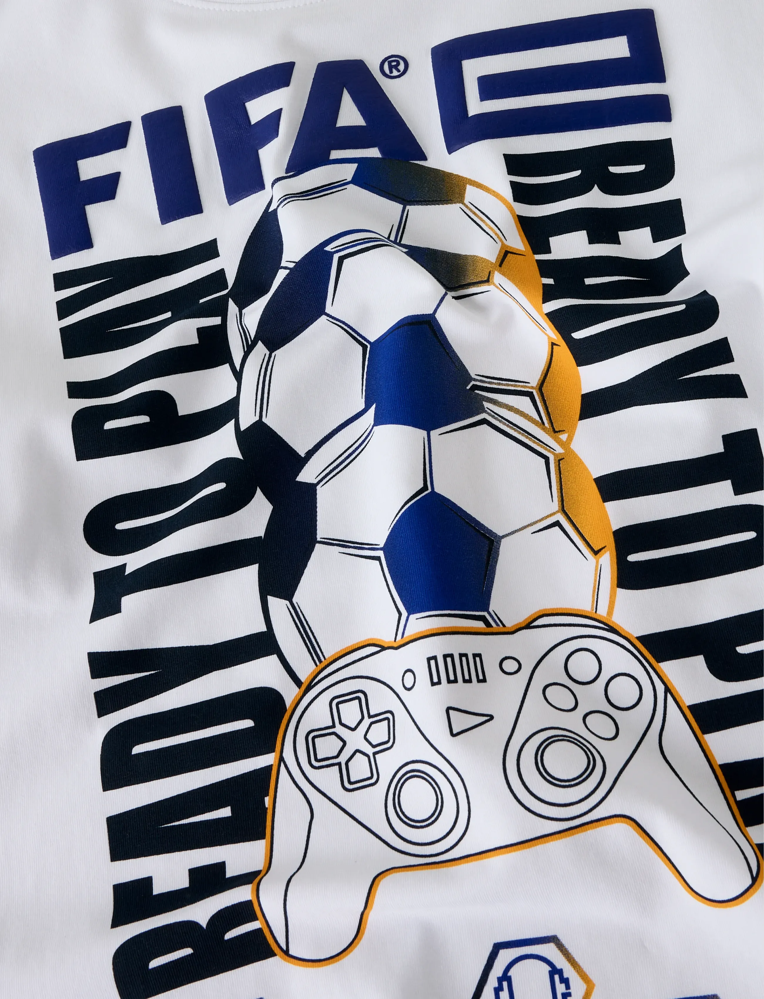 name it - NKMASEKEL FIFAE SS NREG TOP BOX VDE - kortermede t-skjorter - bright white - 3
