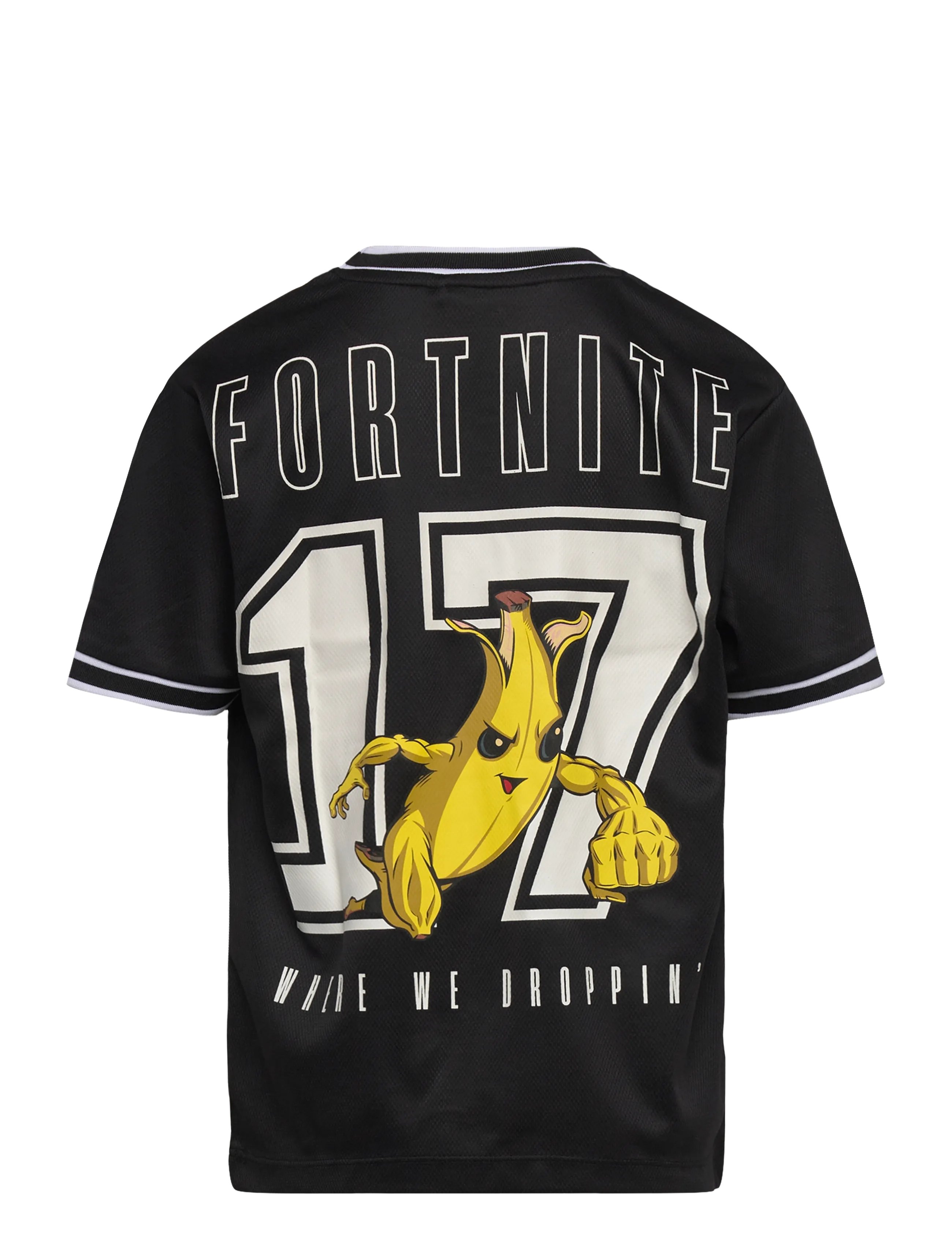 name it - NKMALISHER FORTNITE SS NREG POLY TOP BFU - sportoberteile - black - 1