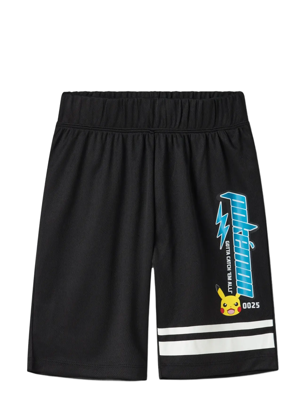 name it - NKMMILE POKEMON NREG LONG PO SHORTS SKY - sport stuttbuxur - black - 2