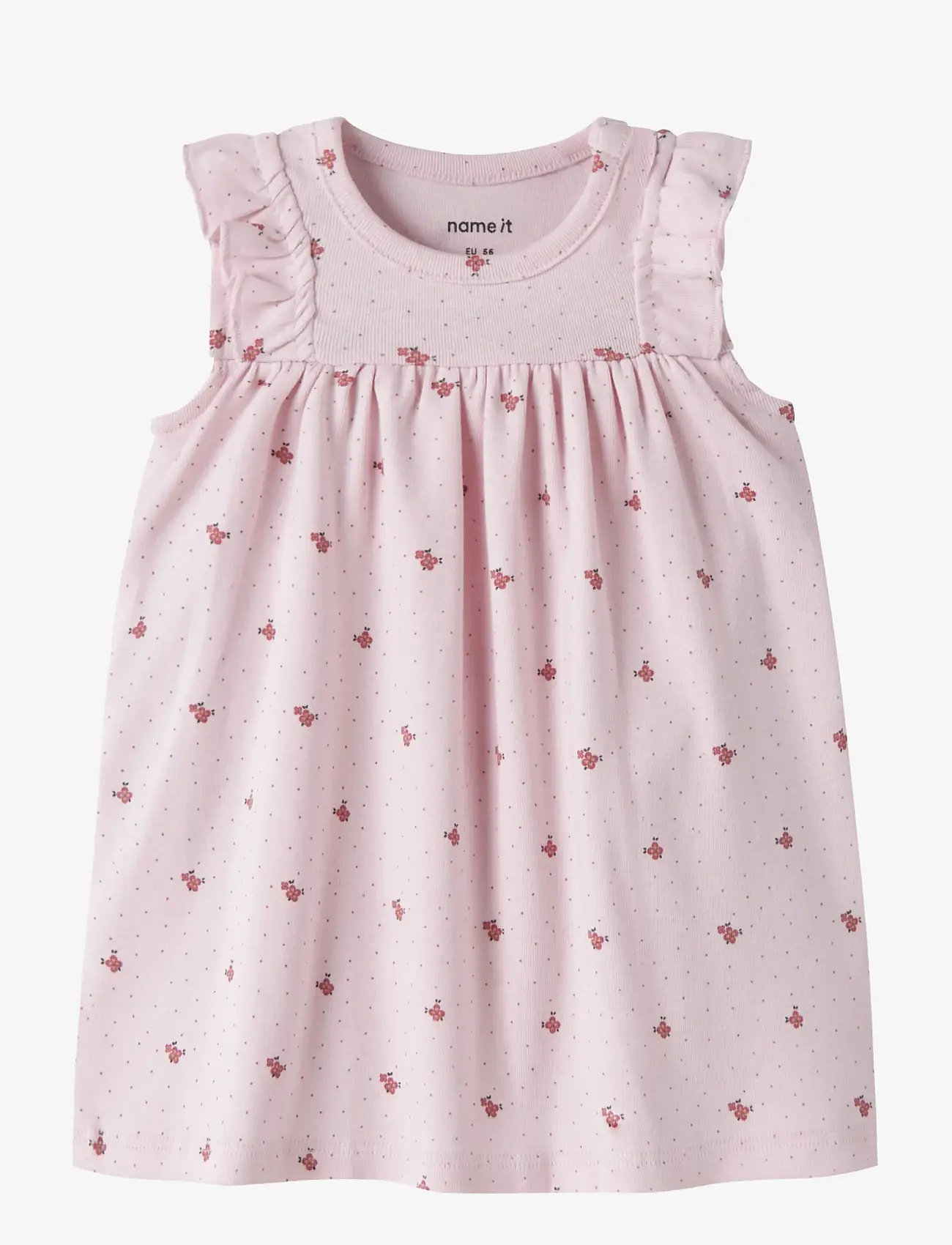 name it - NBFHITTA CAPSL BODYDRESS - kortærmede heldragter - cradle pink - 0